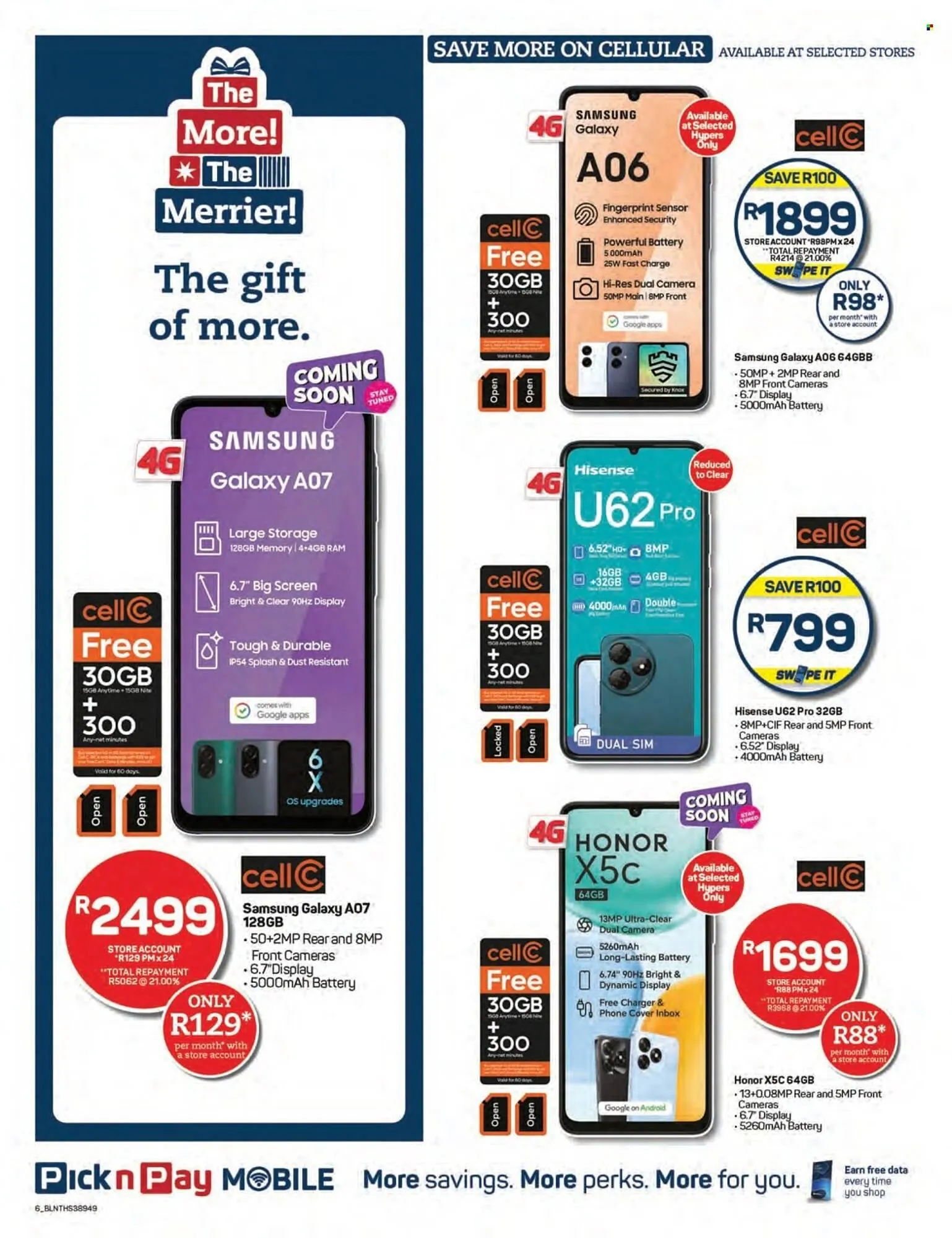 Pick n Pay catalogue from 20 October to 26 December 2025 - Catalogue Page 6