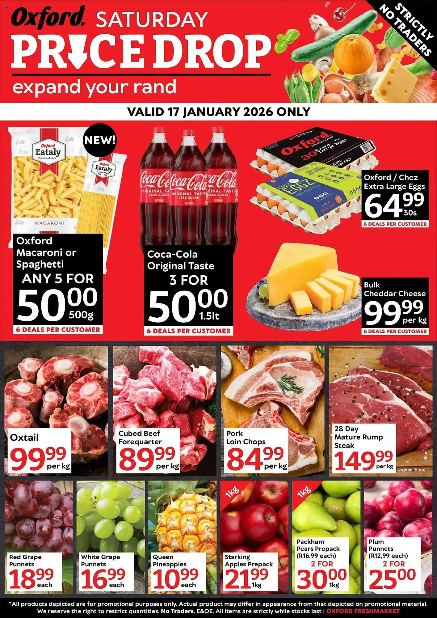 Oxford Freshmarket catalogue from 16 January to 17 January 2026 - Catalogue Page 1