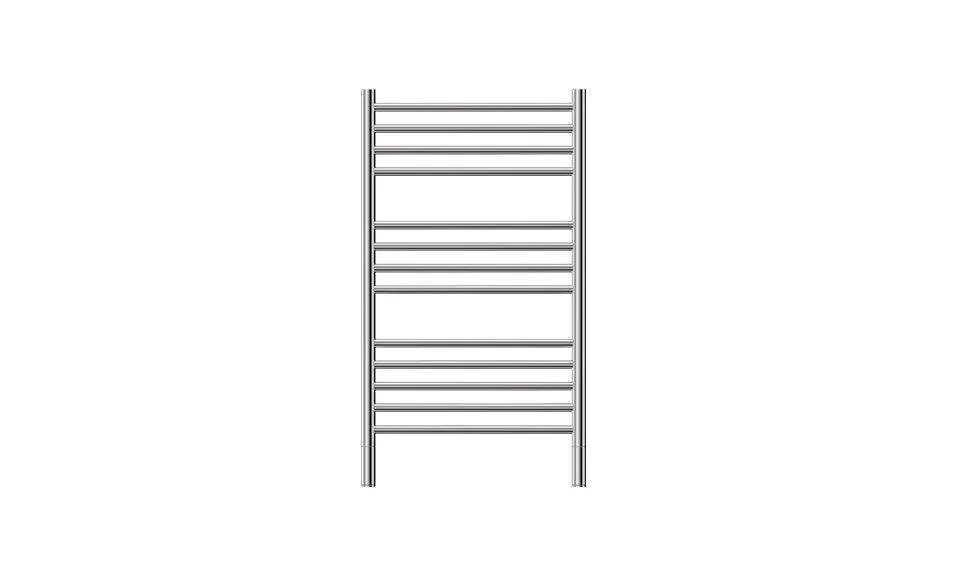Jeeves Classic C Brushed Stainless Steel Heated Rail 915 x 520mm