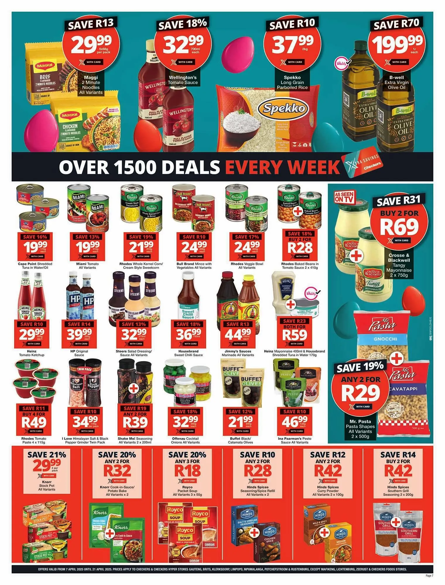 Checkers catalogue from 7 April to 21 April 2025 - Catalogue Page 7