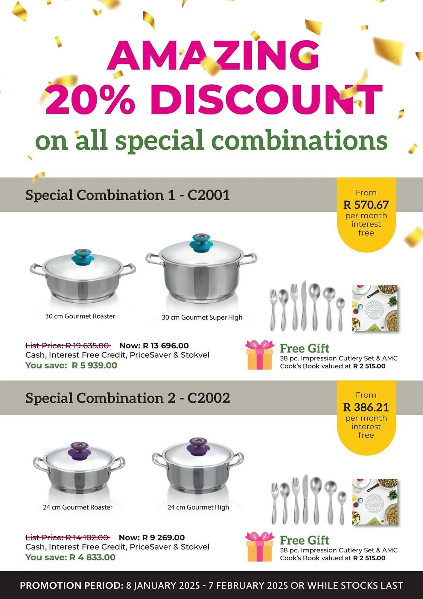 AMC Cookware catalogue from 9 January to 7 February 2025 - Catalogue Page 3