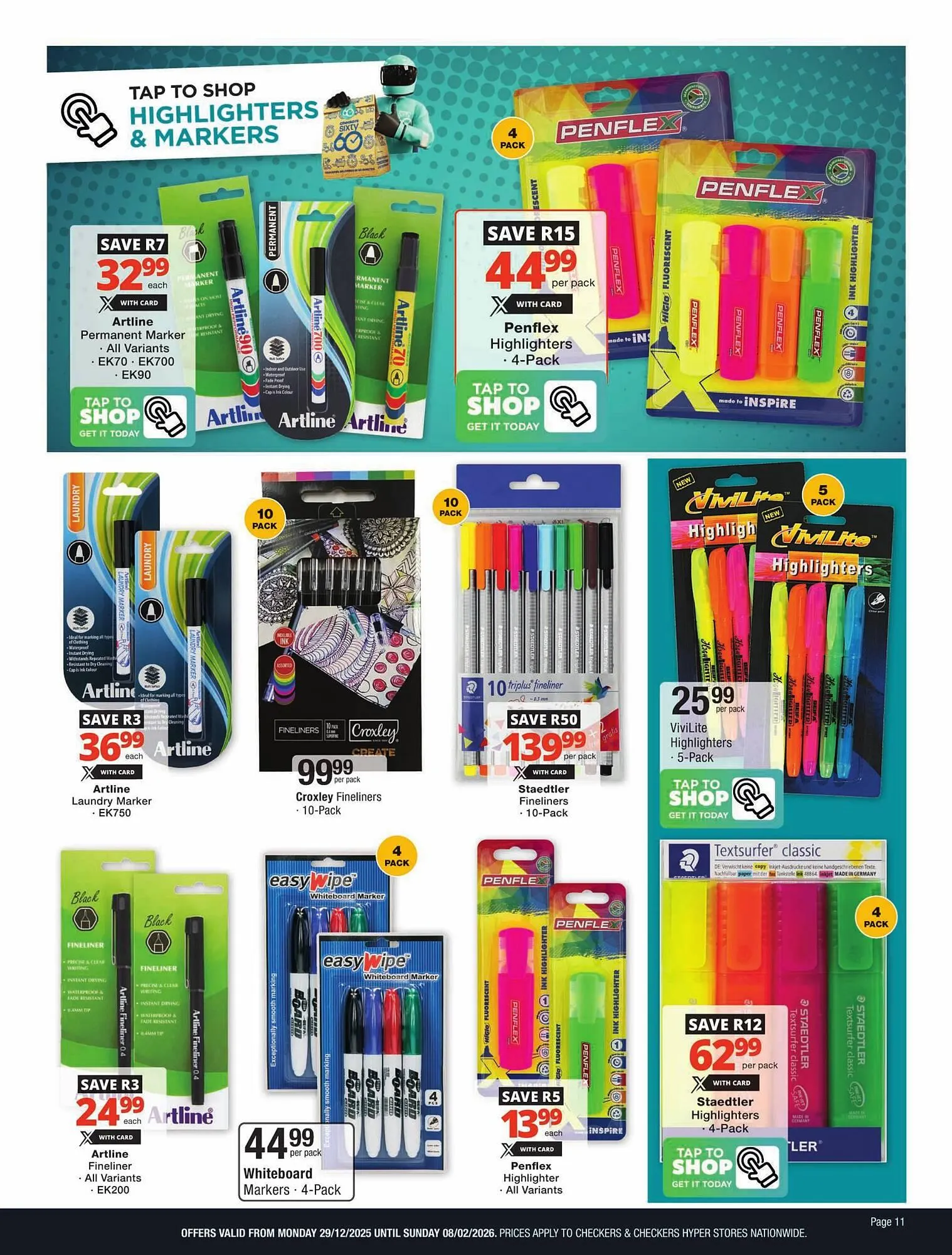 Checkers catalogue from 29 December to 8 February 2026 - Catalogue Page 11