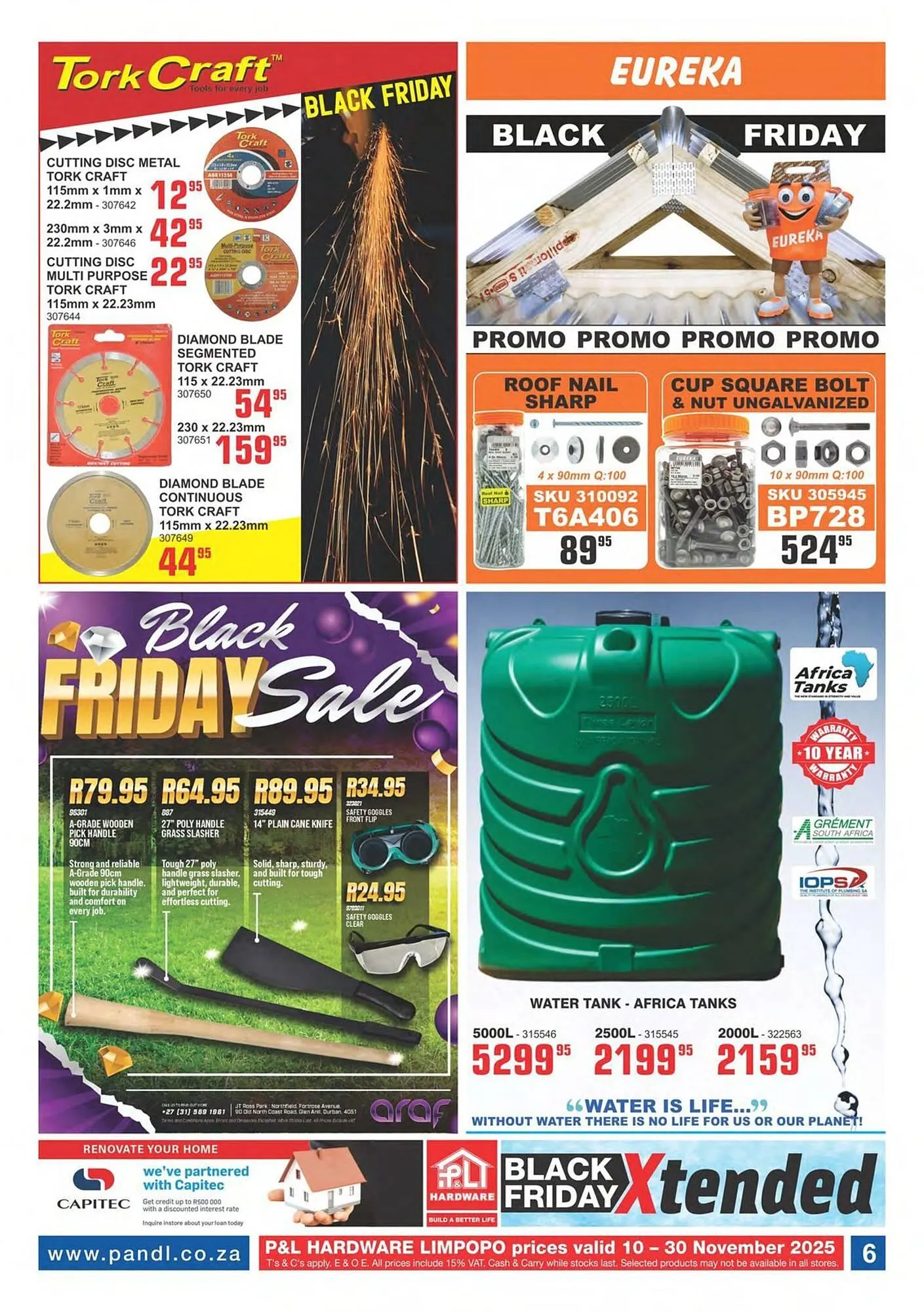 Cashbuild catalogue from 10 November to 30 November 2025 - Catalogue Page 6