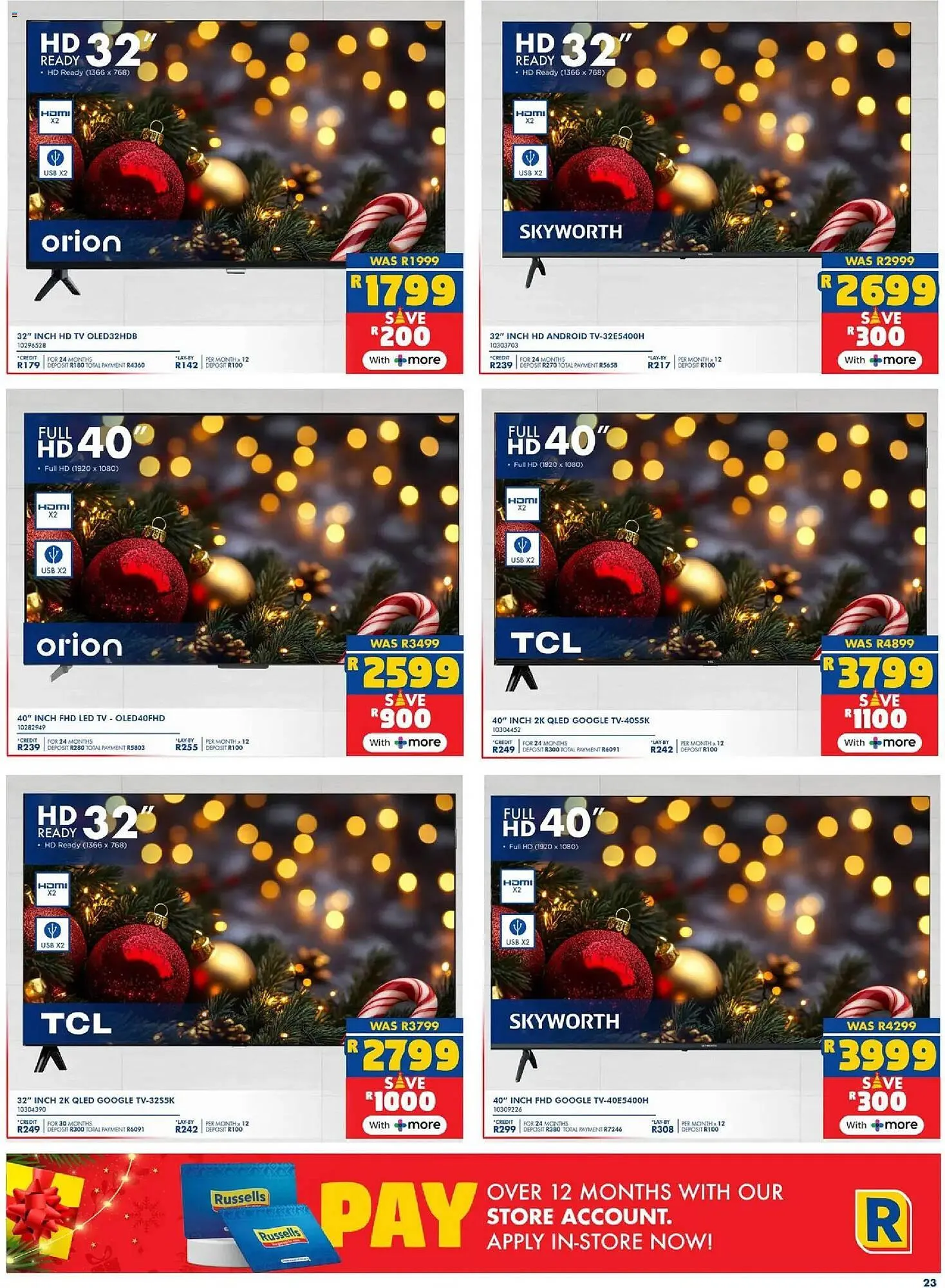 Russells catalogue from 1 December to 24 December 2025 - Catalogue Page 23