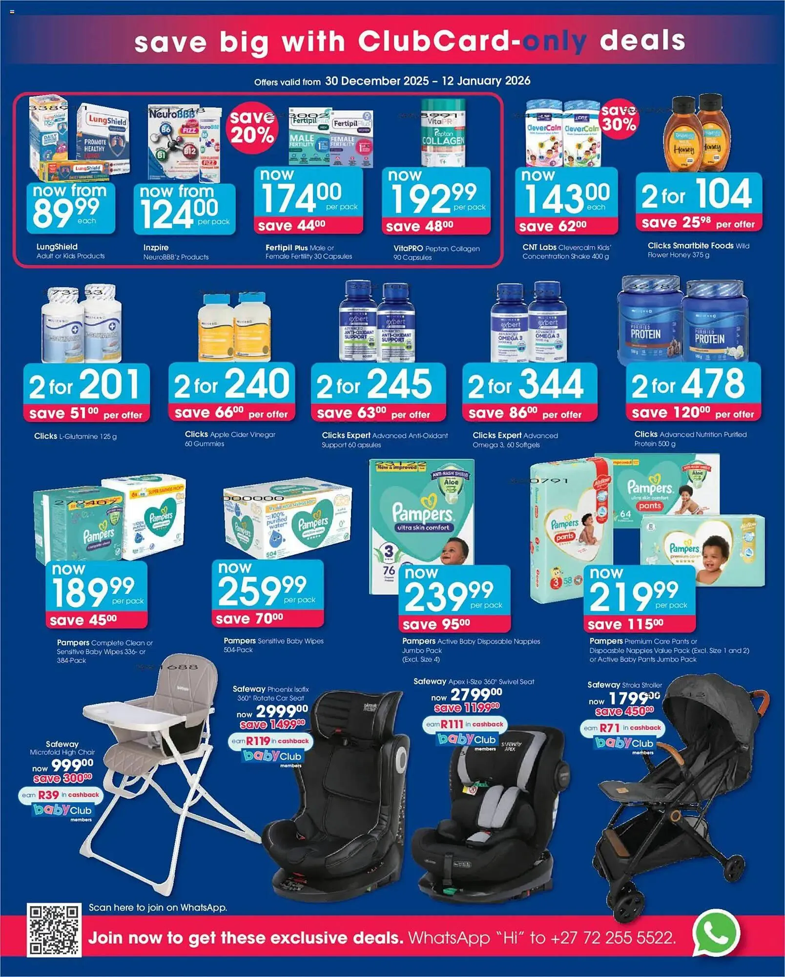 Clicks catalogue from 12 January to 21 January 2026 - Catalogue Page 47