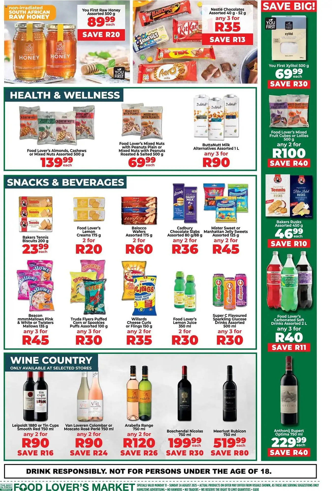 Food Lover's Market catalogue from 11 August to 24 August 2025 - Catalogue Page 6
