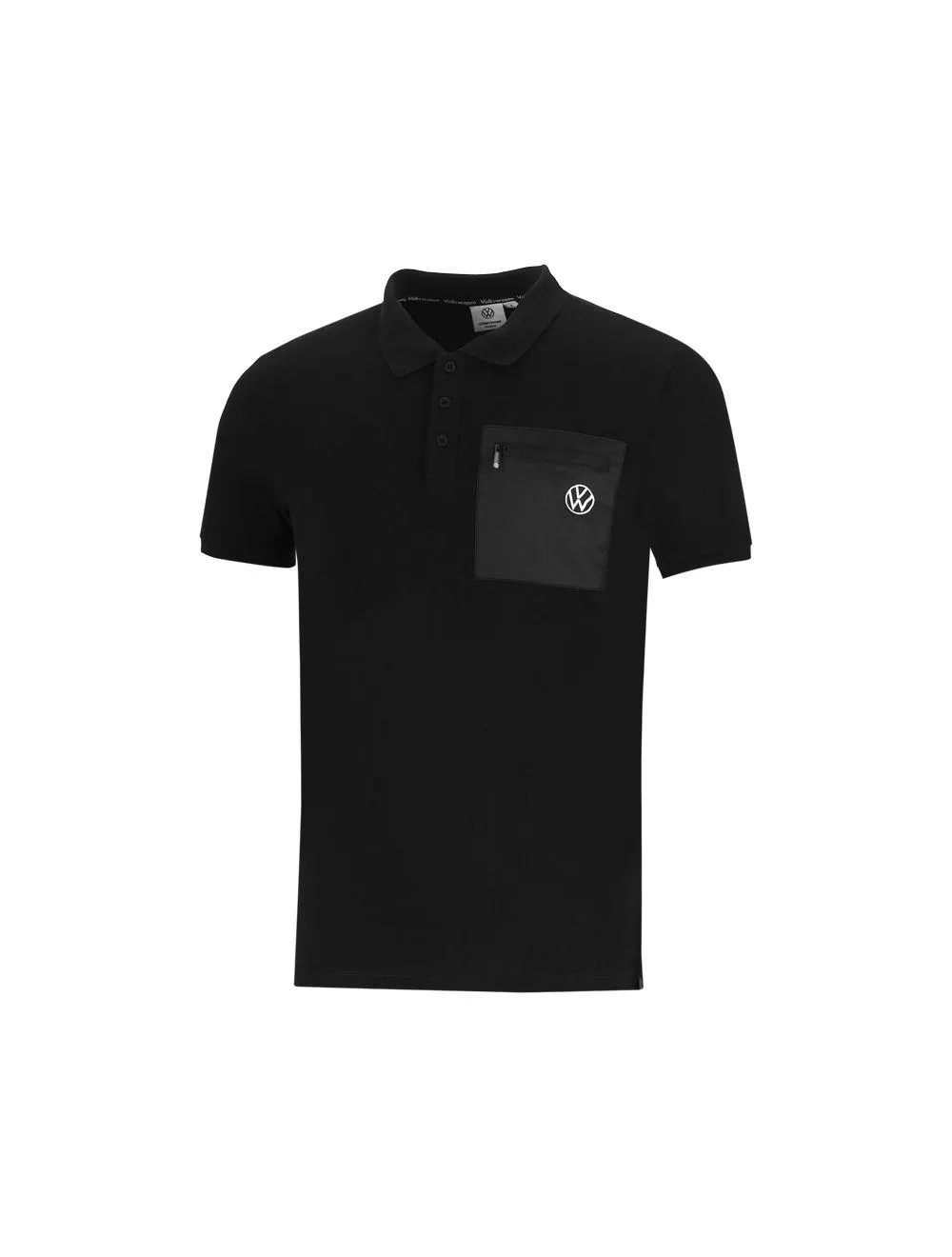 Volkwagen Panelled Hybrid Mens Golfer Black