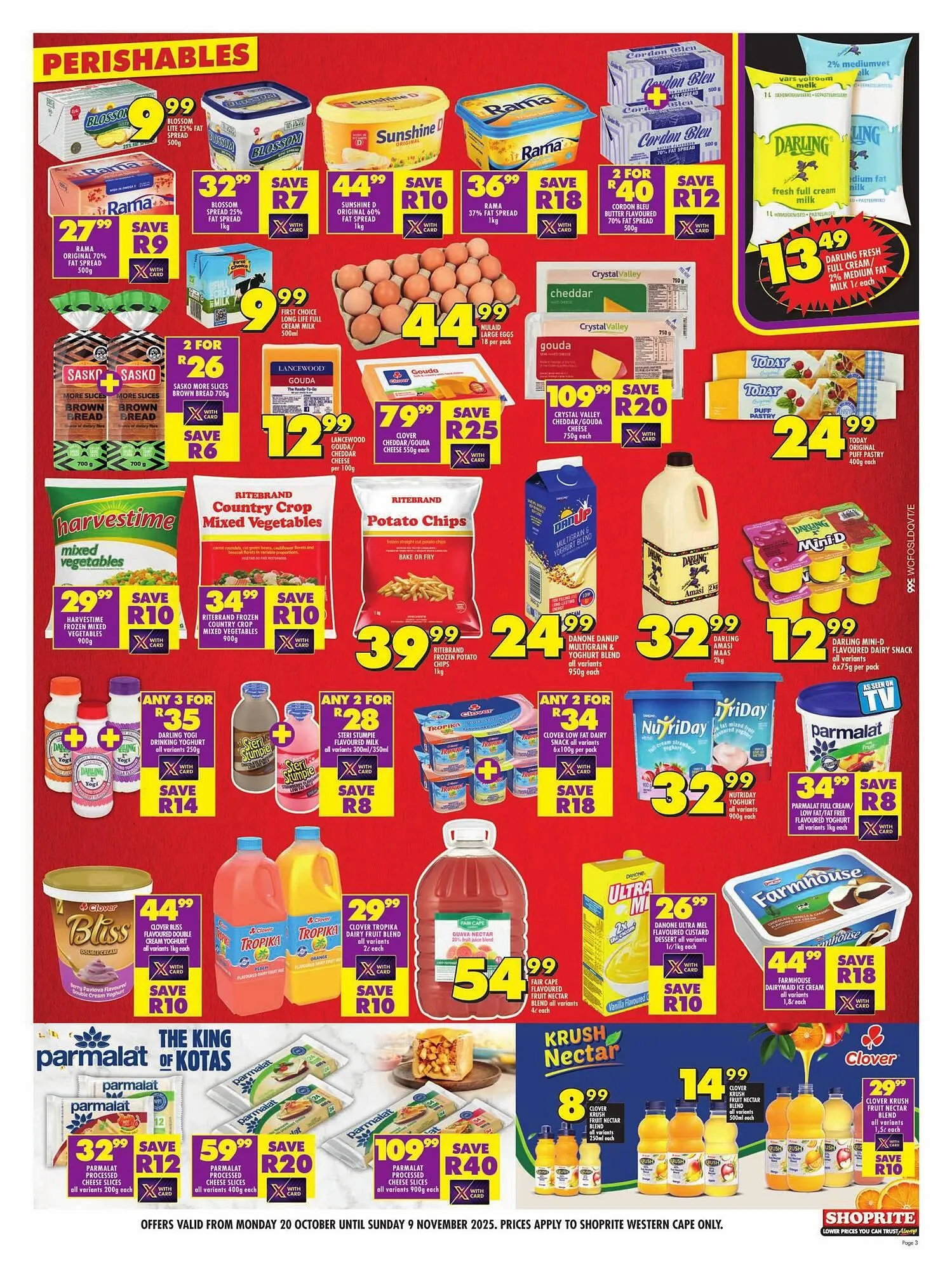 Shoprite catalogue from 20 October to 9 November 2025 - Catalogue Page 3