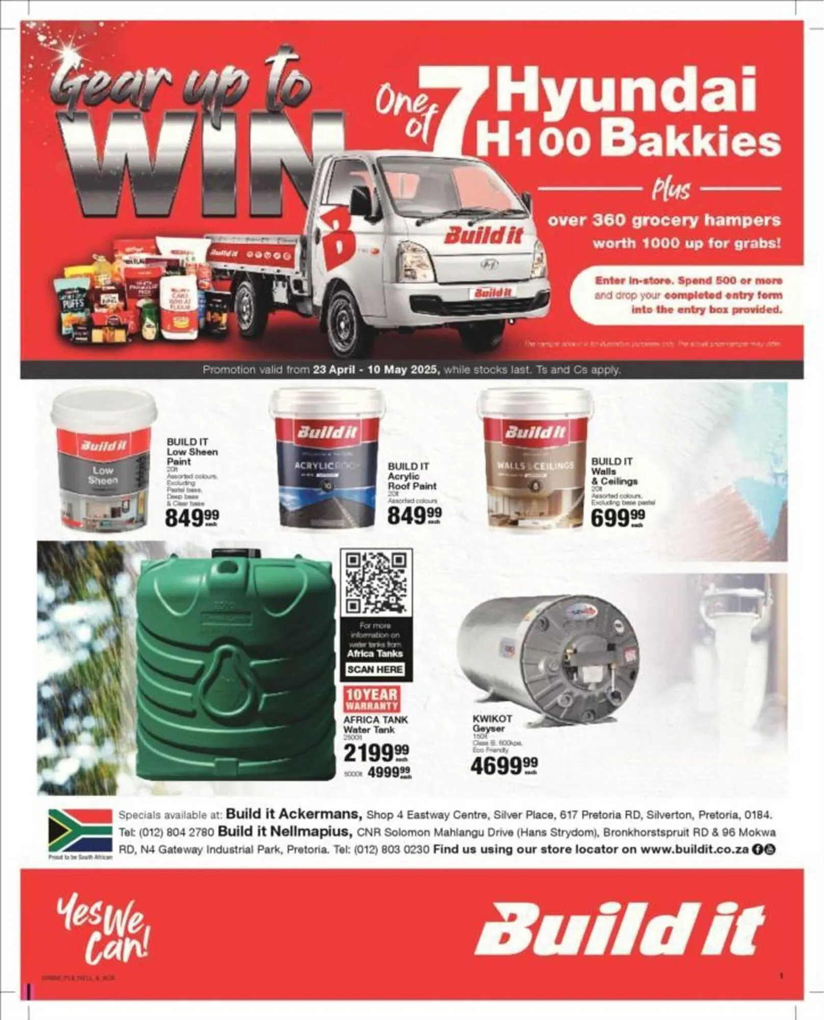 Build It catalogue from 23 April to 10 May 2025 - Catalogue Page 1