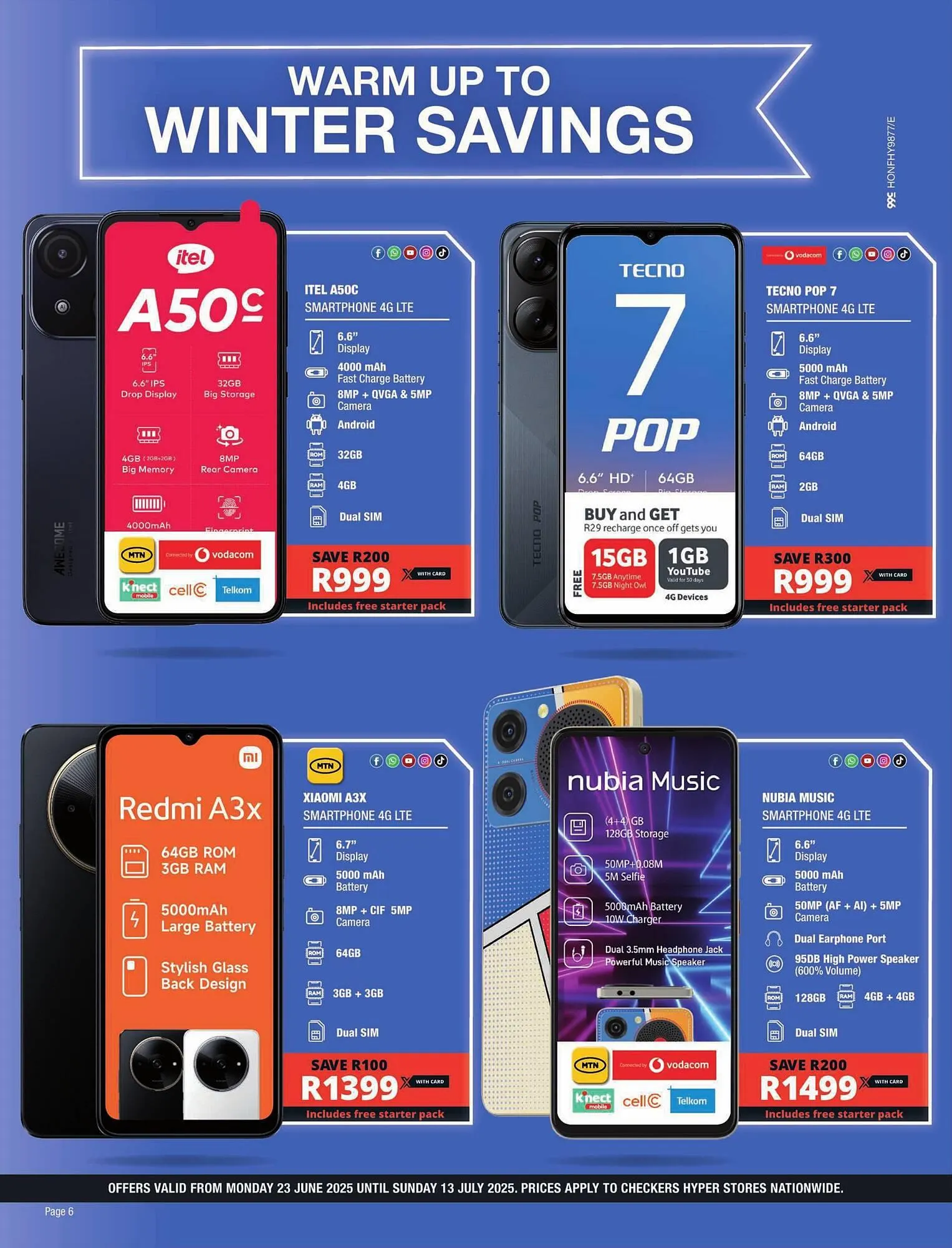 Checkers catalogue from 23 June to 13 July 2025 - Catalogue Page 6