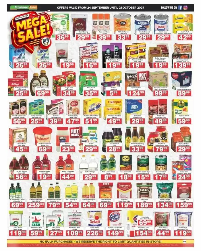 Mega Sale! from 25 September to 21 October 2024 - Catalogue Page 2