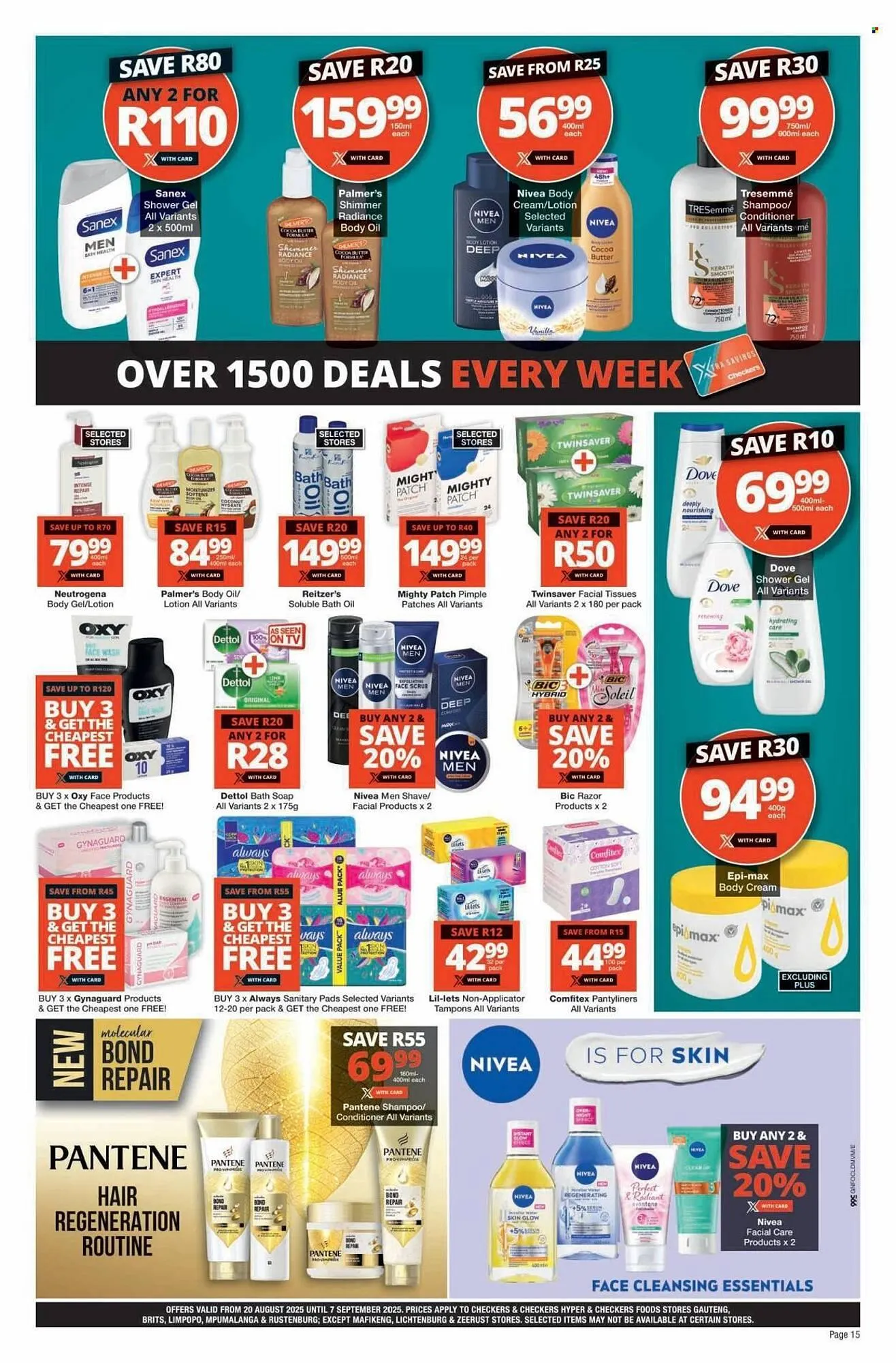 Checkers catalogue from 20 August to 7 September 2025 - Catalogue Page 15