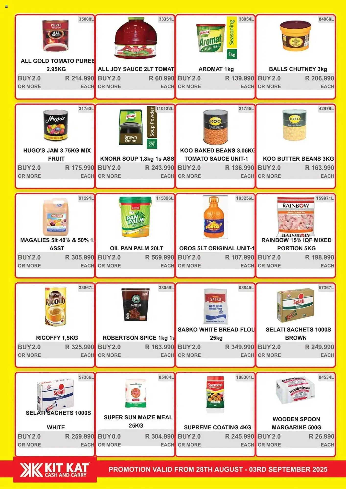 KitKat Cash and Carry catalogue from 29 August to 3 September 2025 - Catalogue Page 36