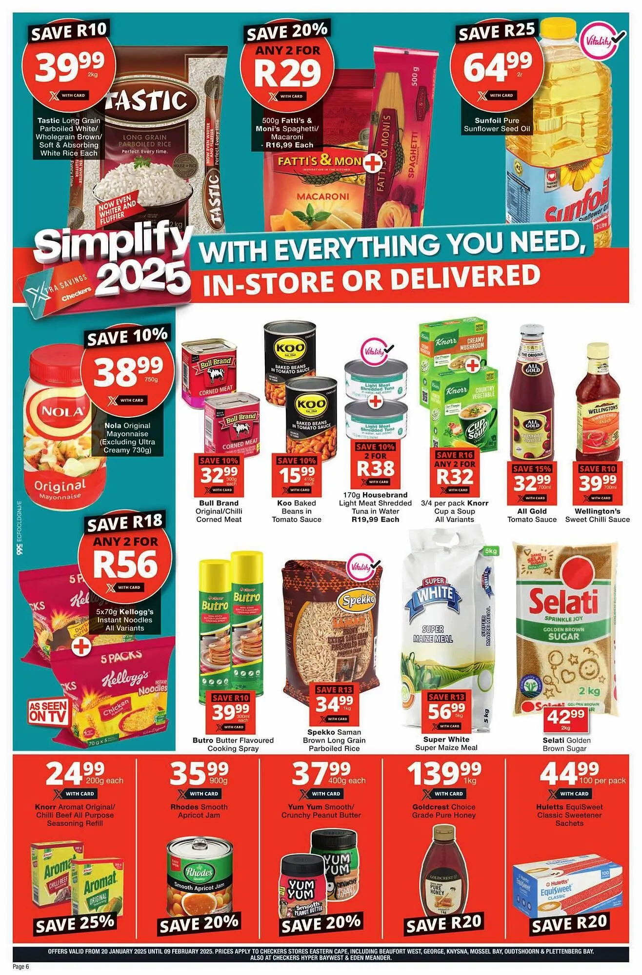 Checkers catalogue from 20 January to 9 February 2025 - Catalogue Page 6