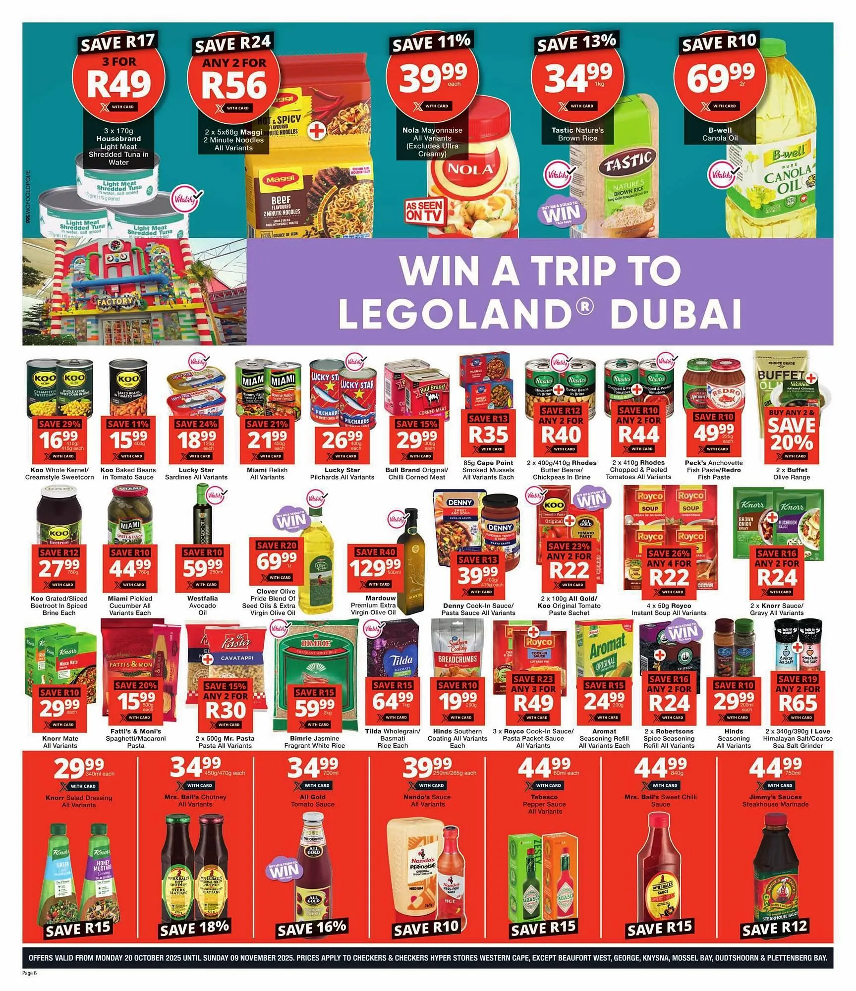 Checkers catalogue from 20 October to 9 November 2025 - Catalogue Page 6