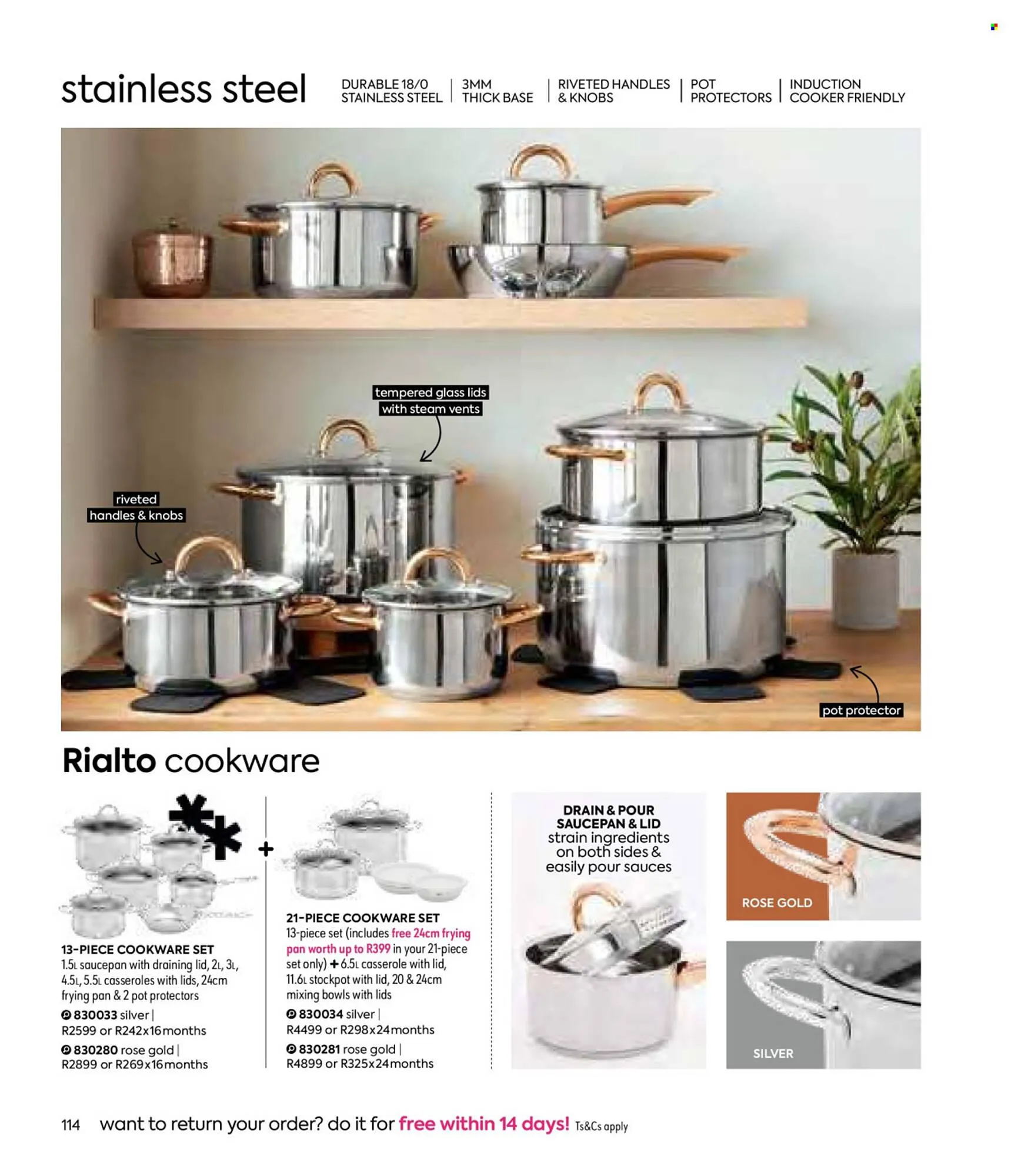 HomeChoice catalogue from 1 November to 31 December 2025 - Catalogue Page 114