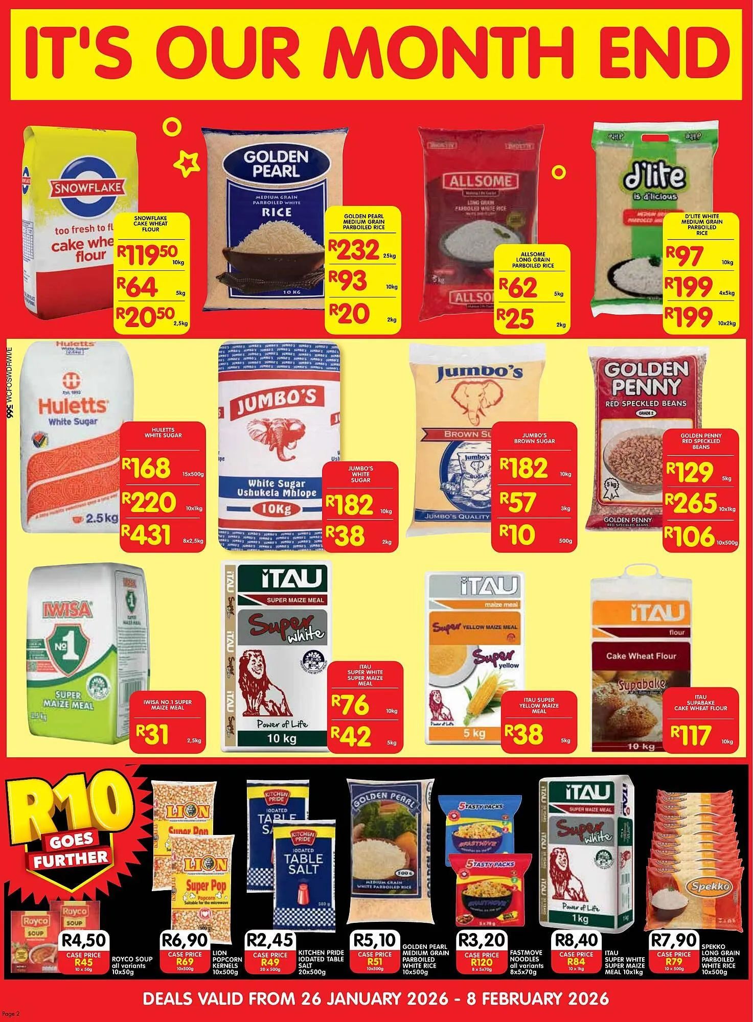 Shoprite catalogue from 26 January to 8 February 2026 - Catalogue Page 2