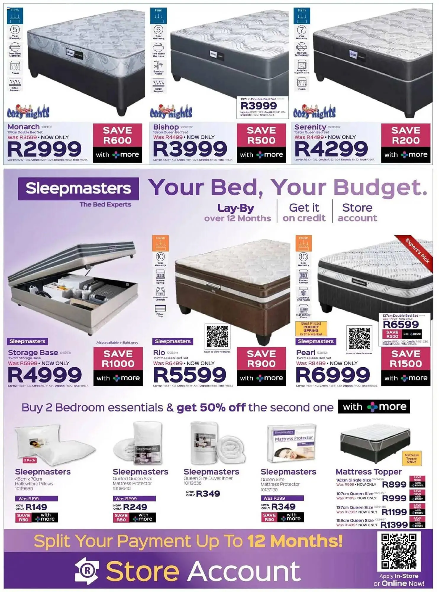 Sleepmasters catalogue from 16 October to 9 November 2025 - Catalogue Page 9