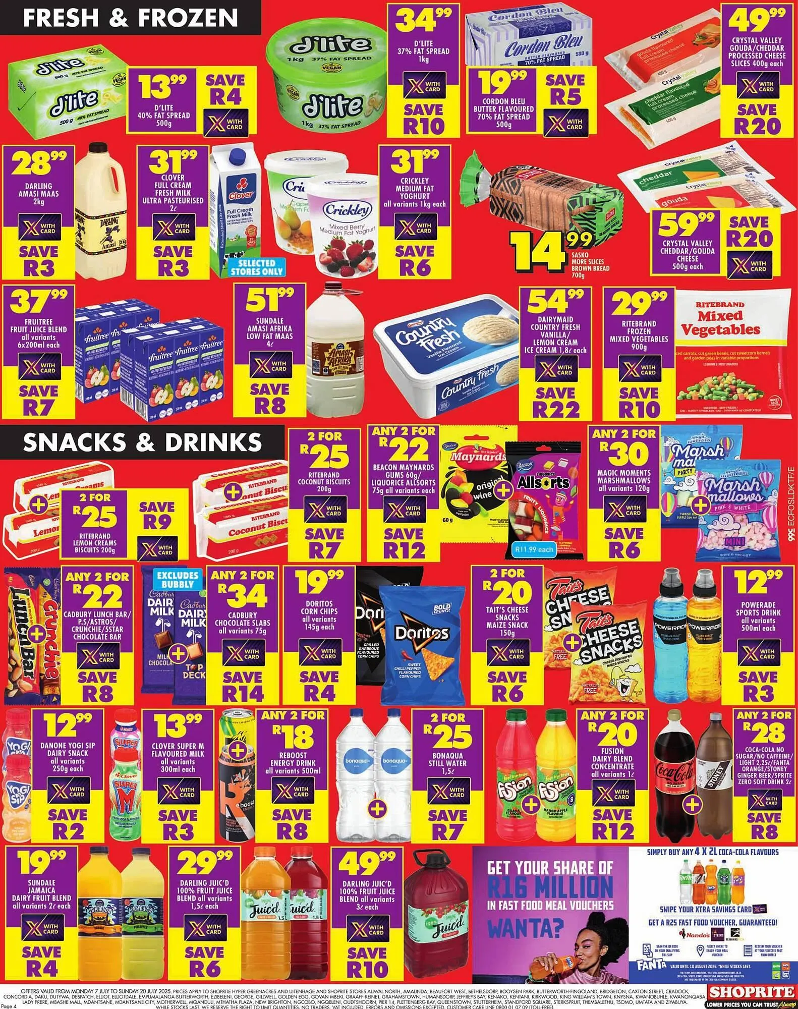 Shoprite catalogue from 7 July to 20 July 2025 - Catalogue Page 4