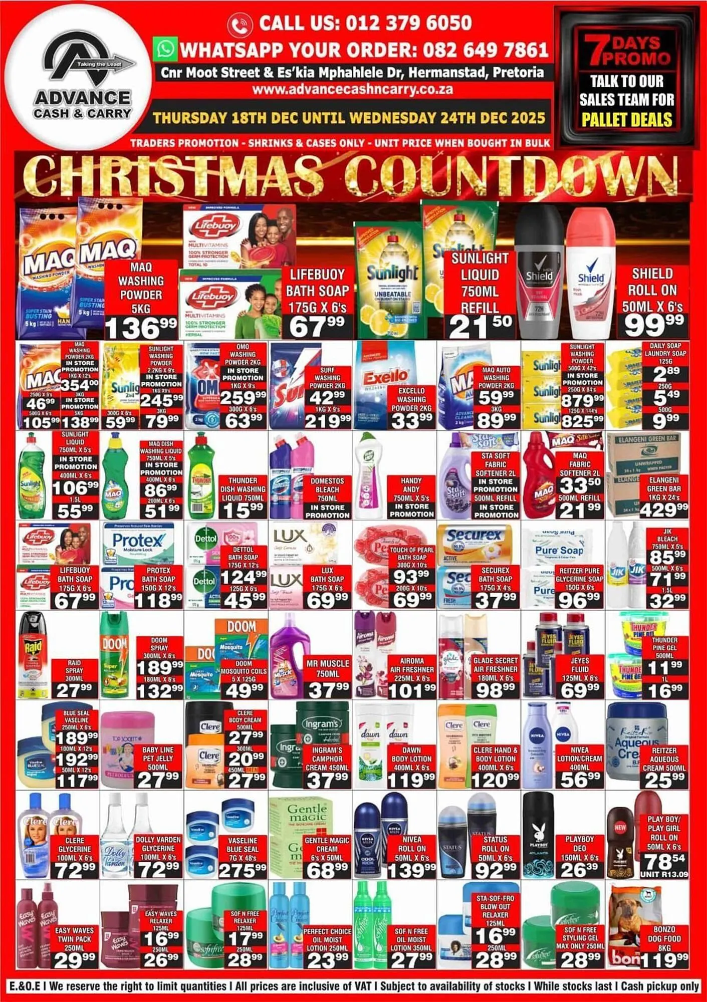 Advance Cash n Carry catalogue from 18 December to 24 December 2025 - Catalogue Page 4