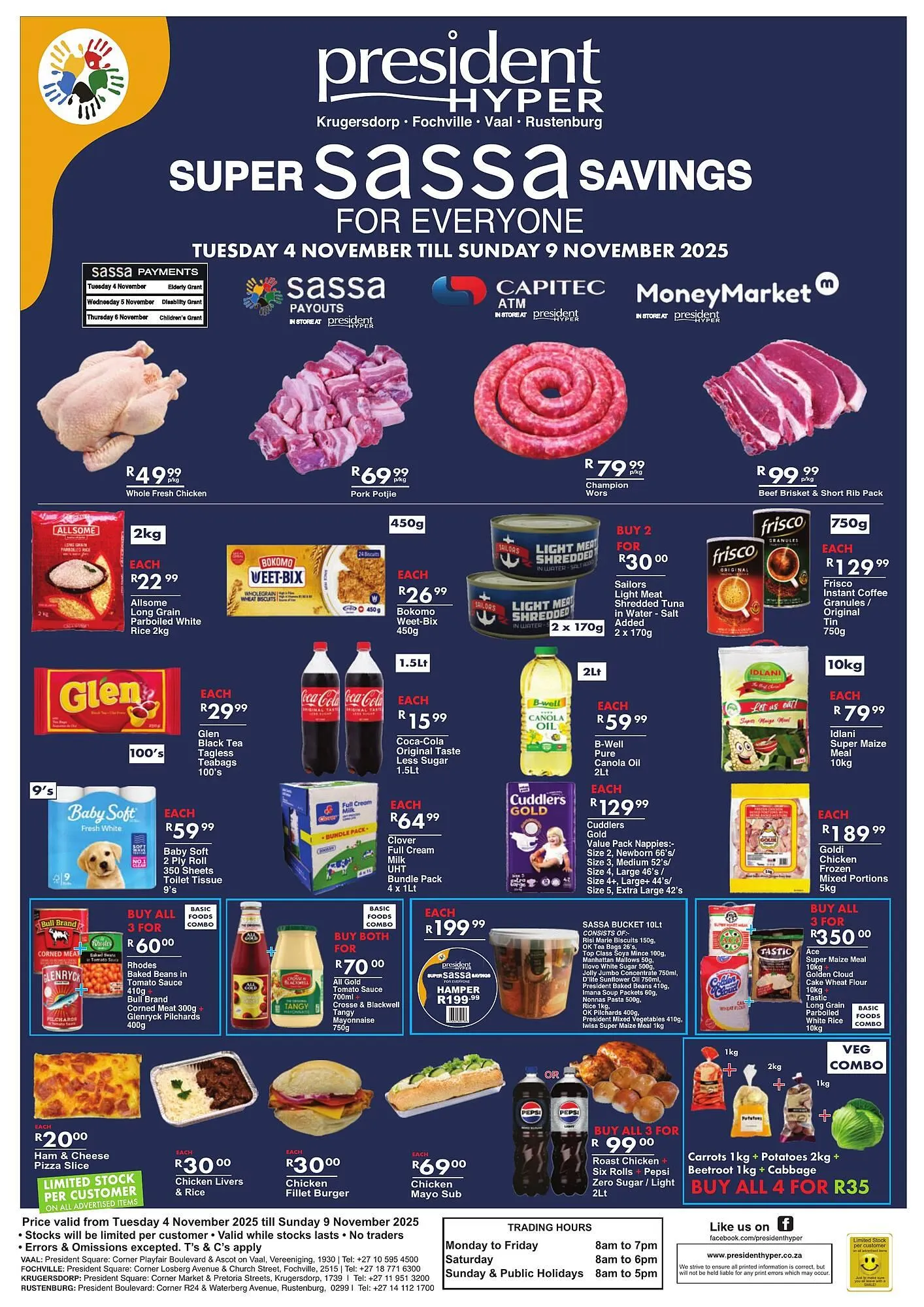 President Hyper catalogue from 4 November to 9 November 2025 - Catalogue Page 1