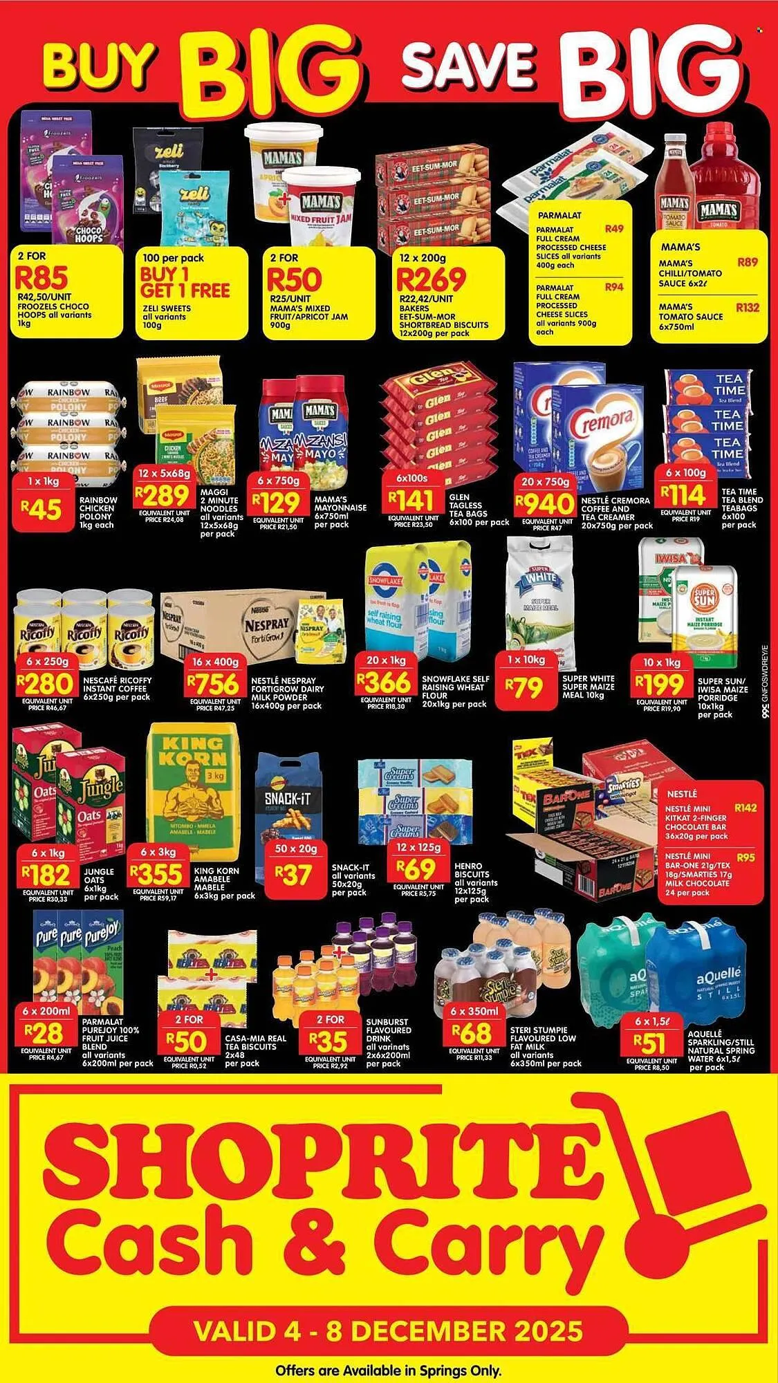 Shoprite catalogue from 4 December to 8 December 2025 - Catalogue Page 2