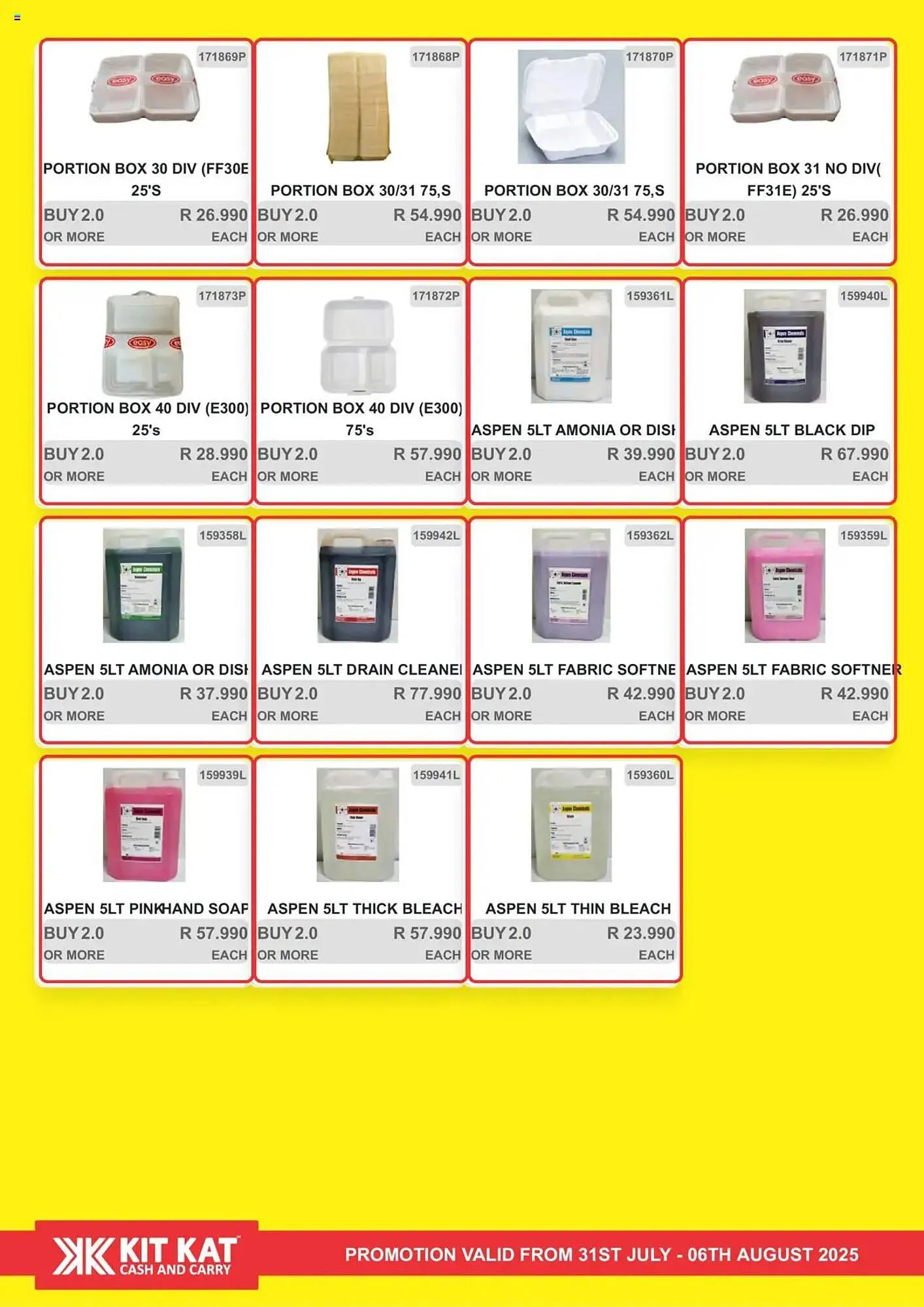 KitKat Cash and Carry catalogue from 31 July to 6 August 2025 - Catalogue Page 38