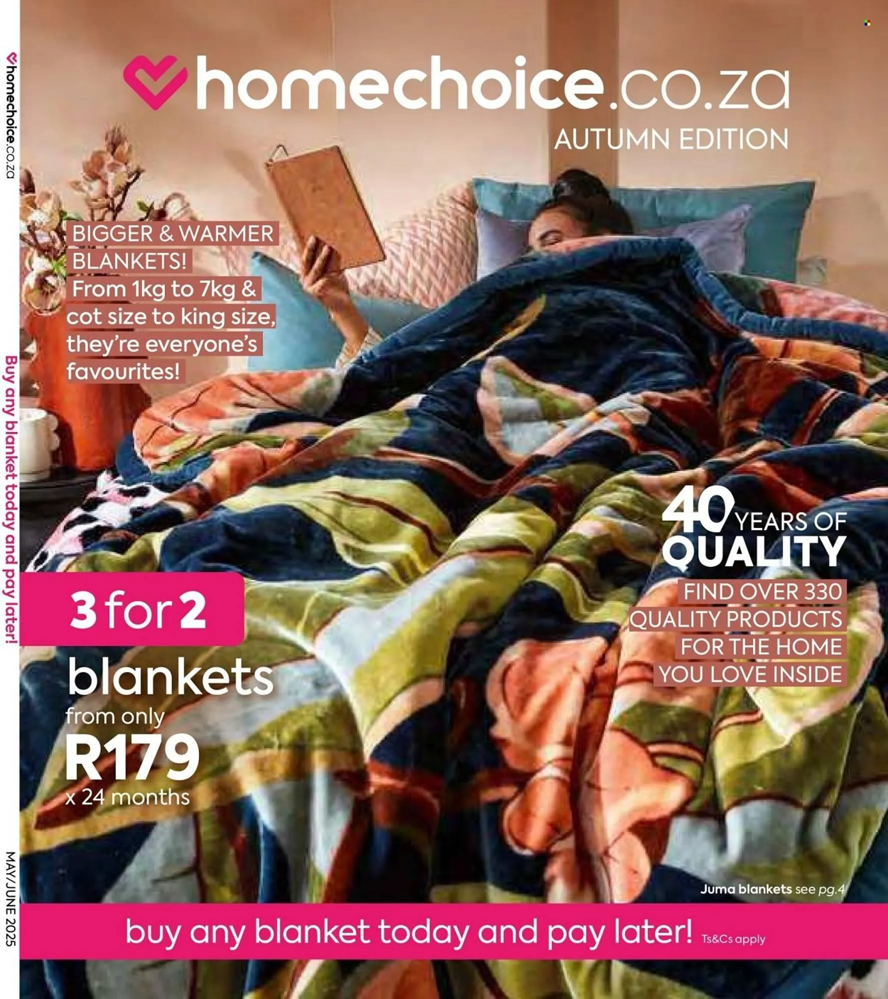 HomeChoice catalogue from 24 April to 26 June 2025 - Catalogue Page 1