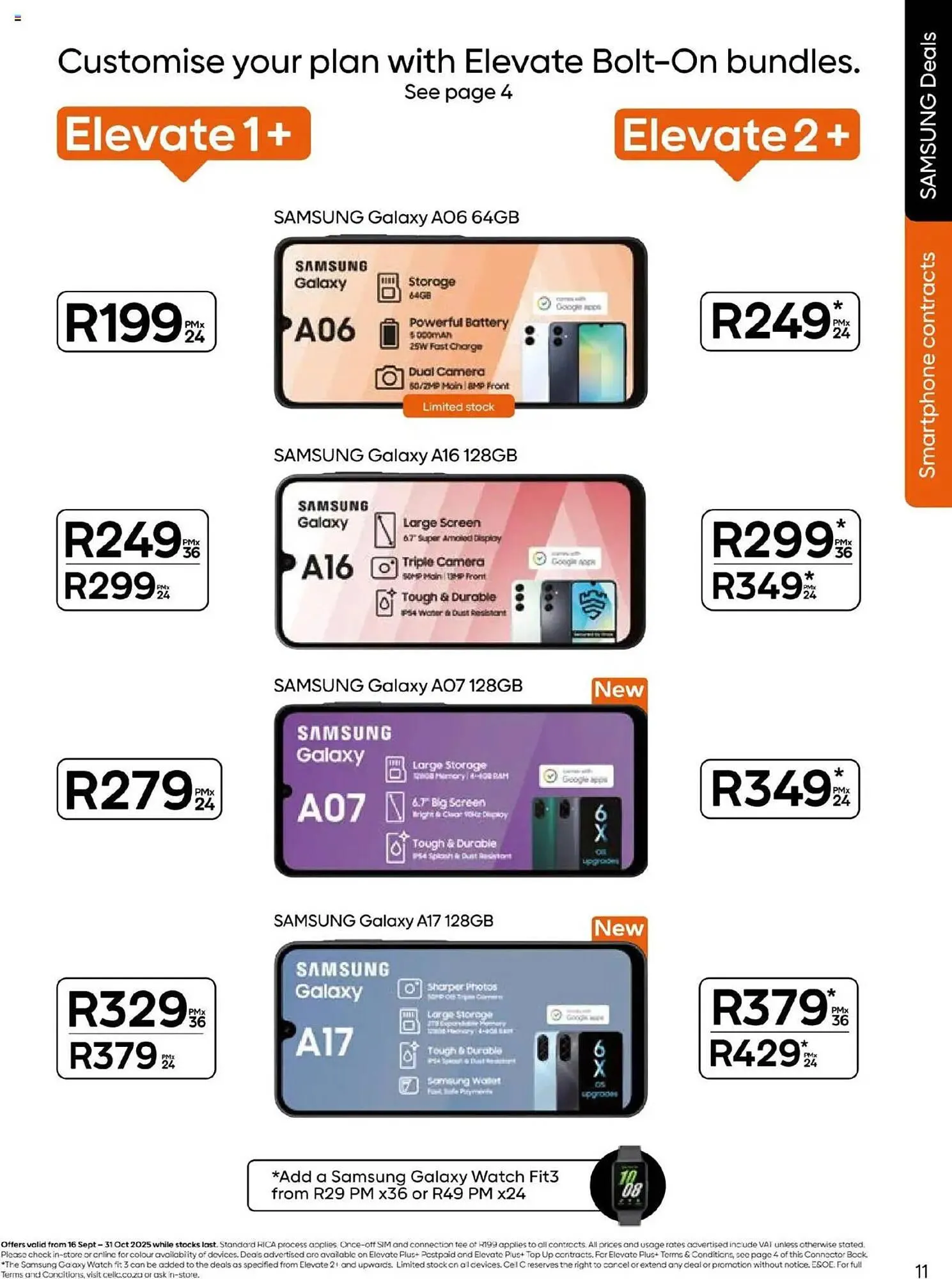 Cell C catalogue from 16 September to 31 October 2025 - Catalogue Page 11