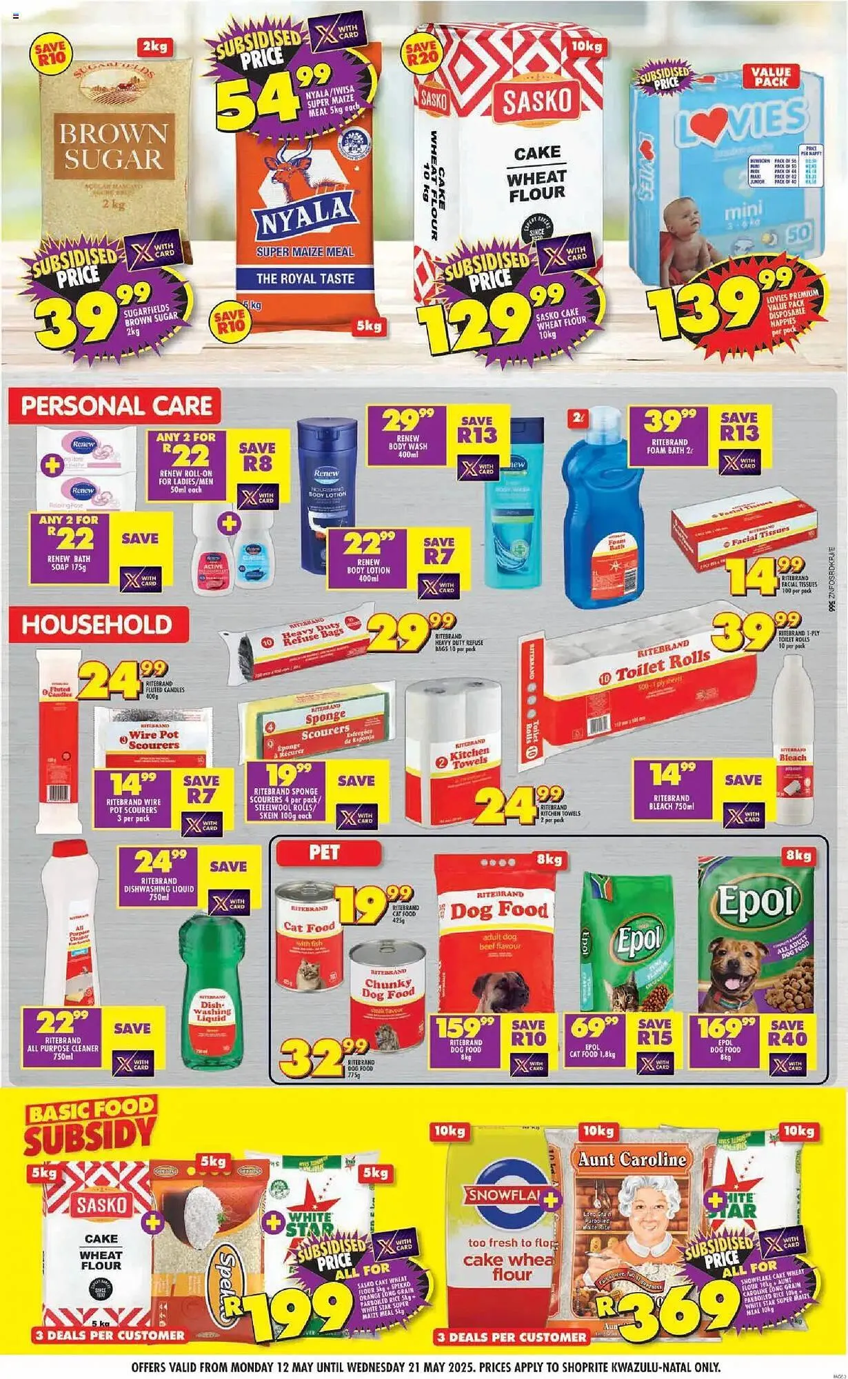 Shoprite catalogue from 12 May to 21 May 2025 - Catalogue Page 3