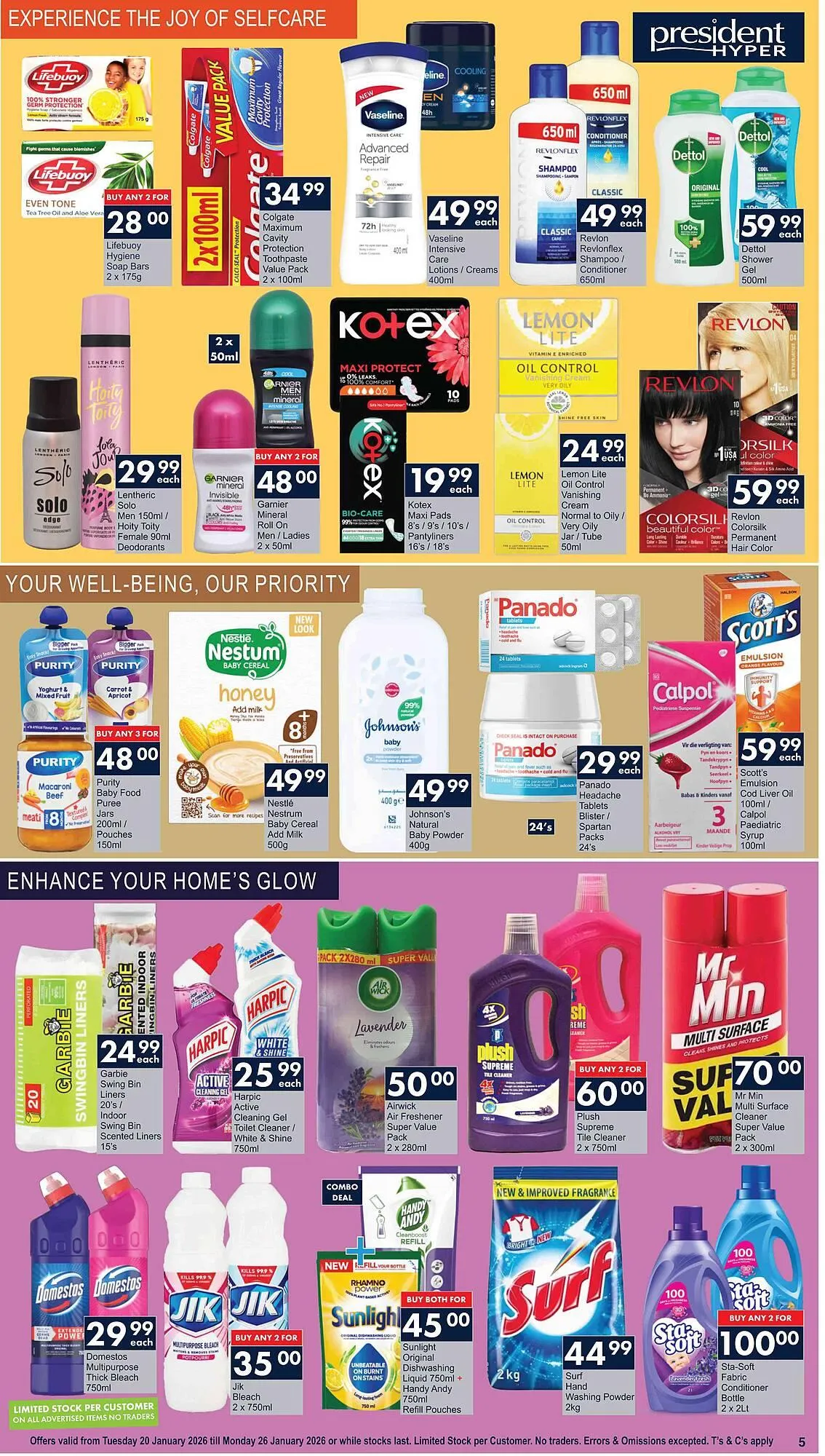 President Hyper catalogue from 20 January to 26 January 2026 - Catalogue Page 4