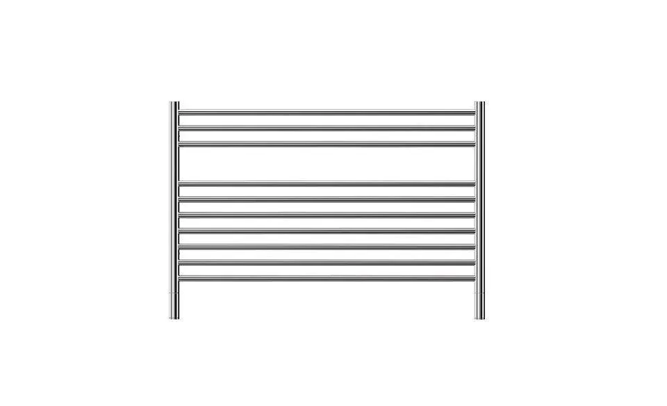 Jeeves Classic K Polished Stainless Steel Heated Rail 690 x 1200mm