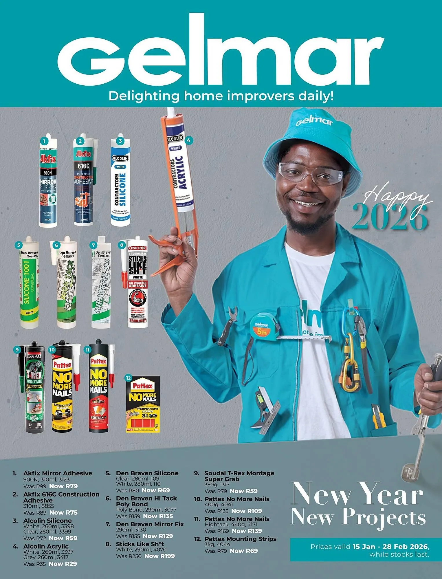 Gelmar catalogue from 15 January to 28 February 2026 - Catalogue Page 1
