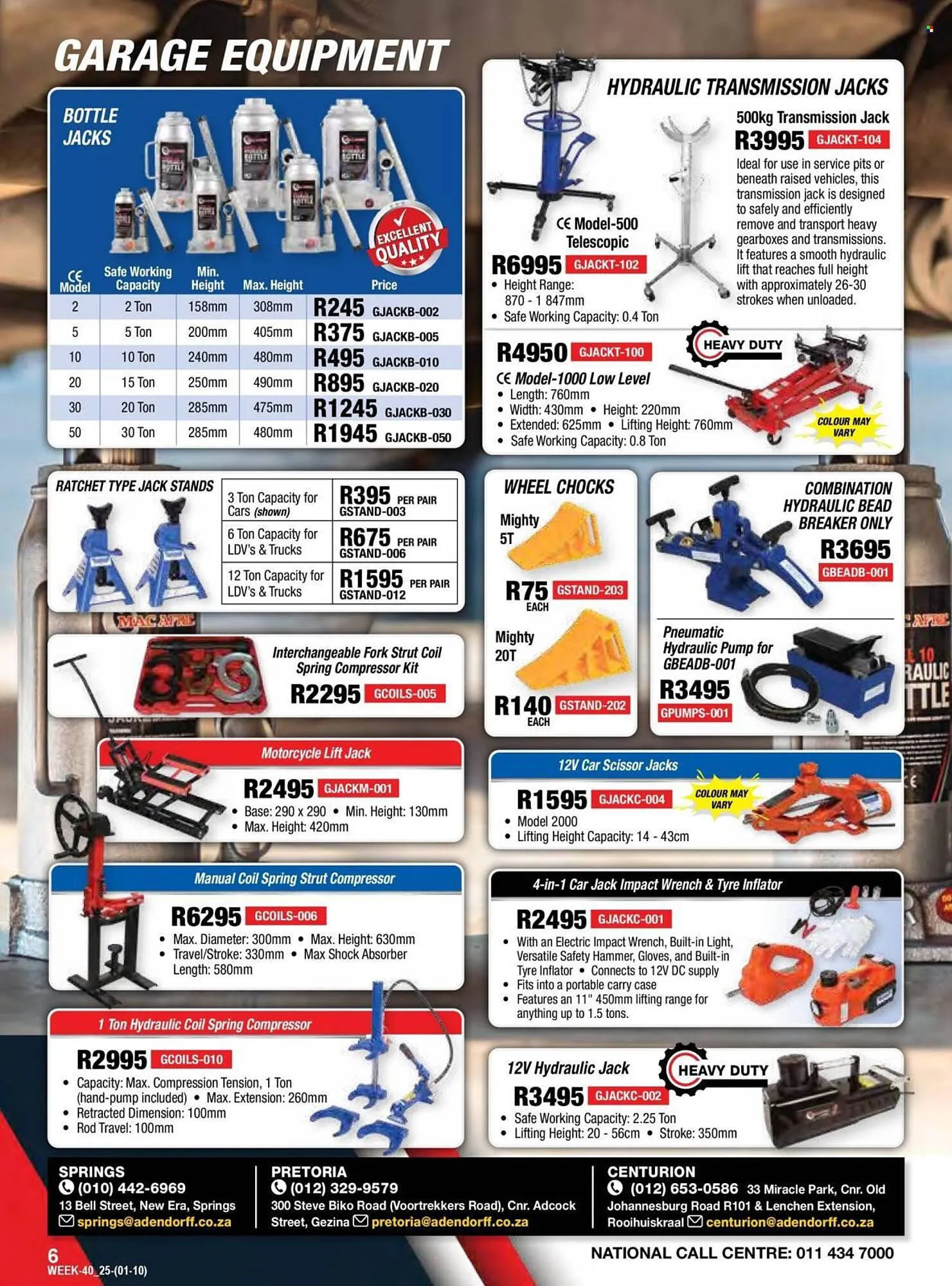Adendorff Machinery Mart catalogue from 1 October to 31 October 2025 - Catalogue Page 8