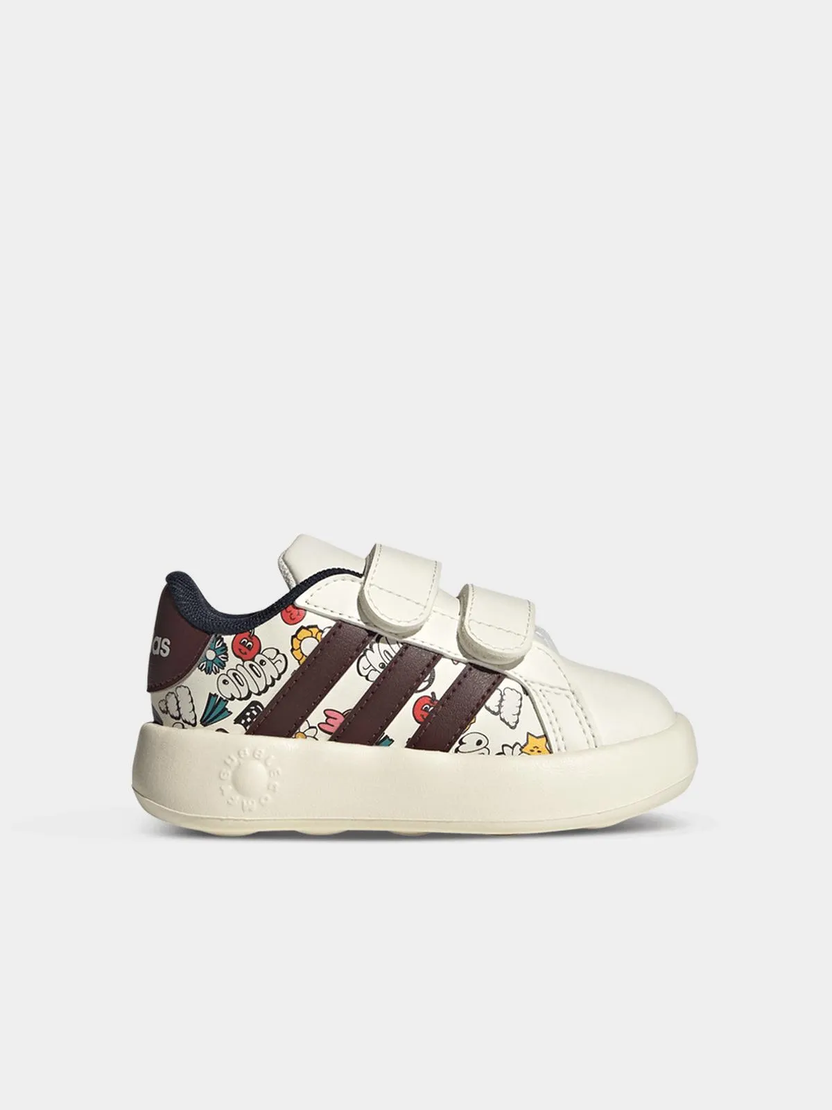 Toddlers adidas Grand Court 2.0 White/Print Sneaker
