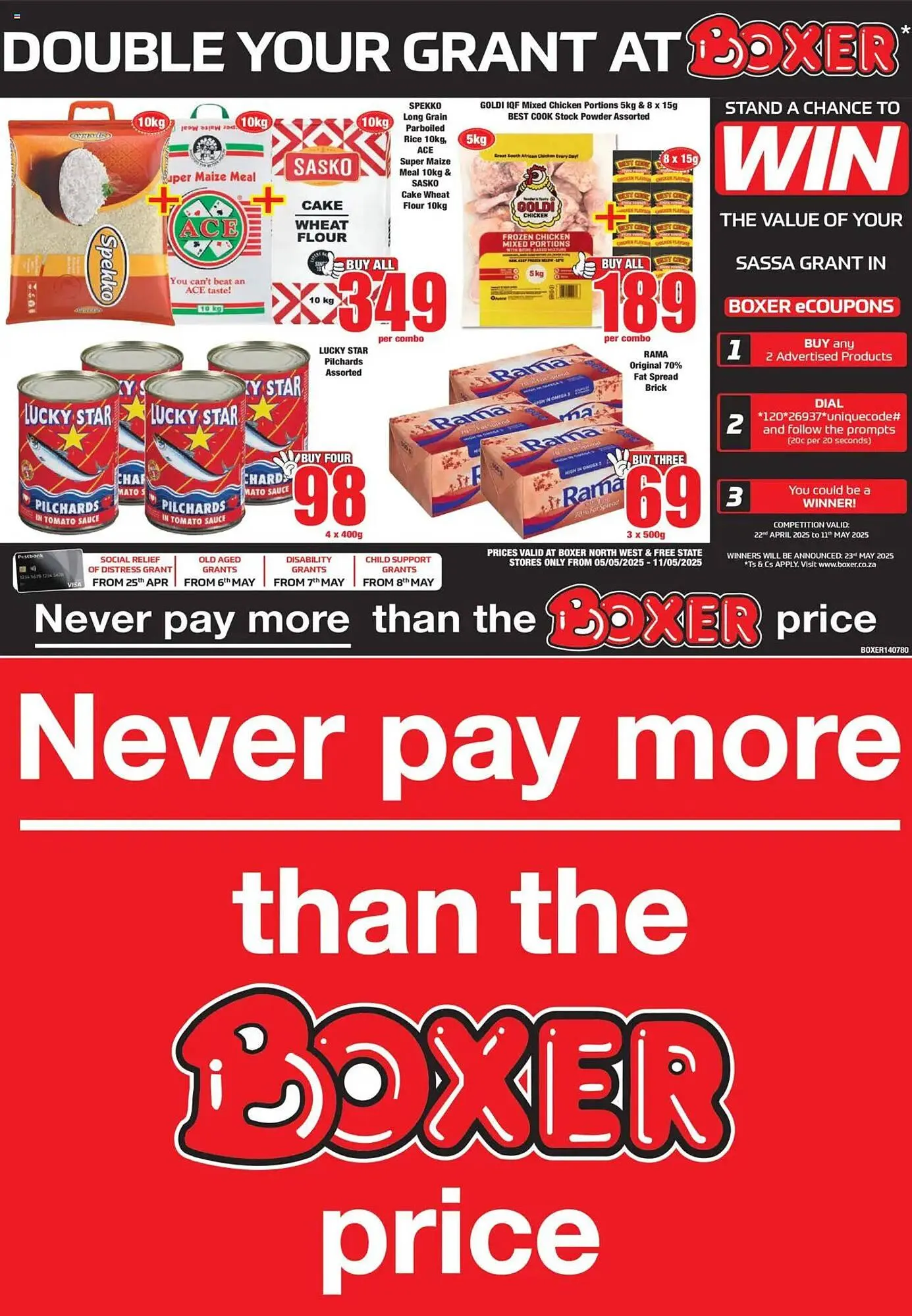 Boxer catalogue from 5 May to 11 May 2025 - Catalogue Page 1