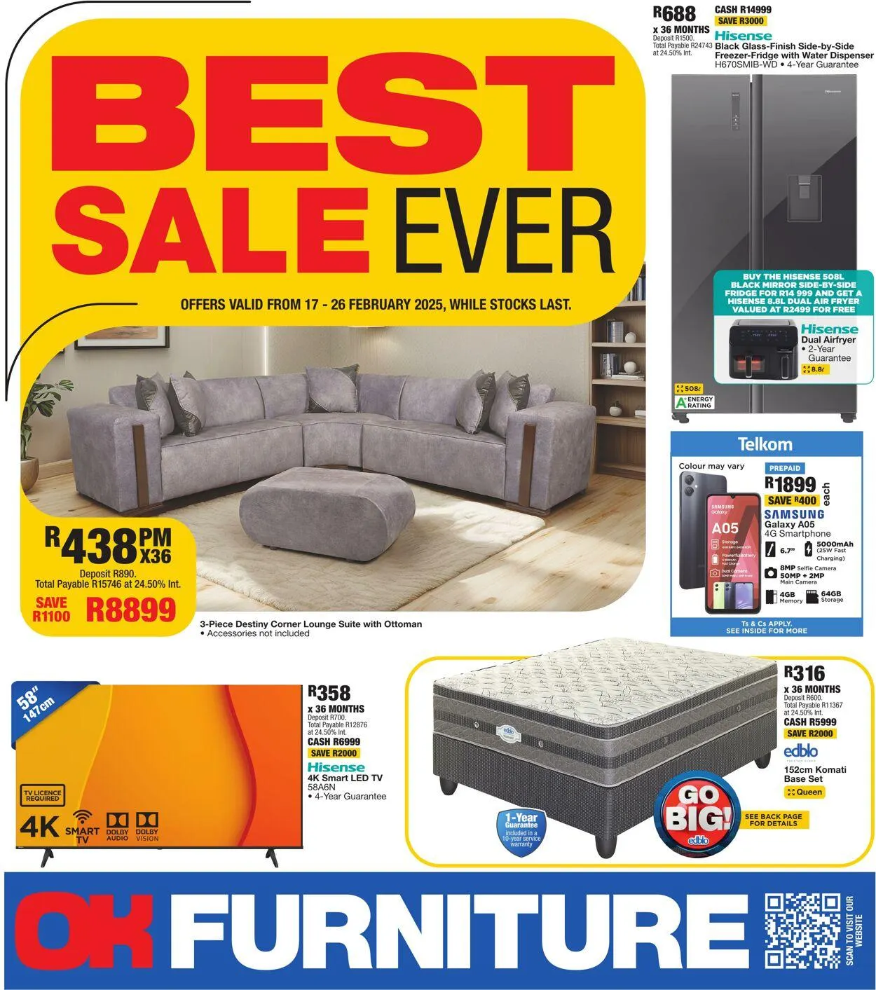 OK Furniture Current catalogue from 23 March to 6 April 2025 - Catalogue Page 1