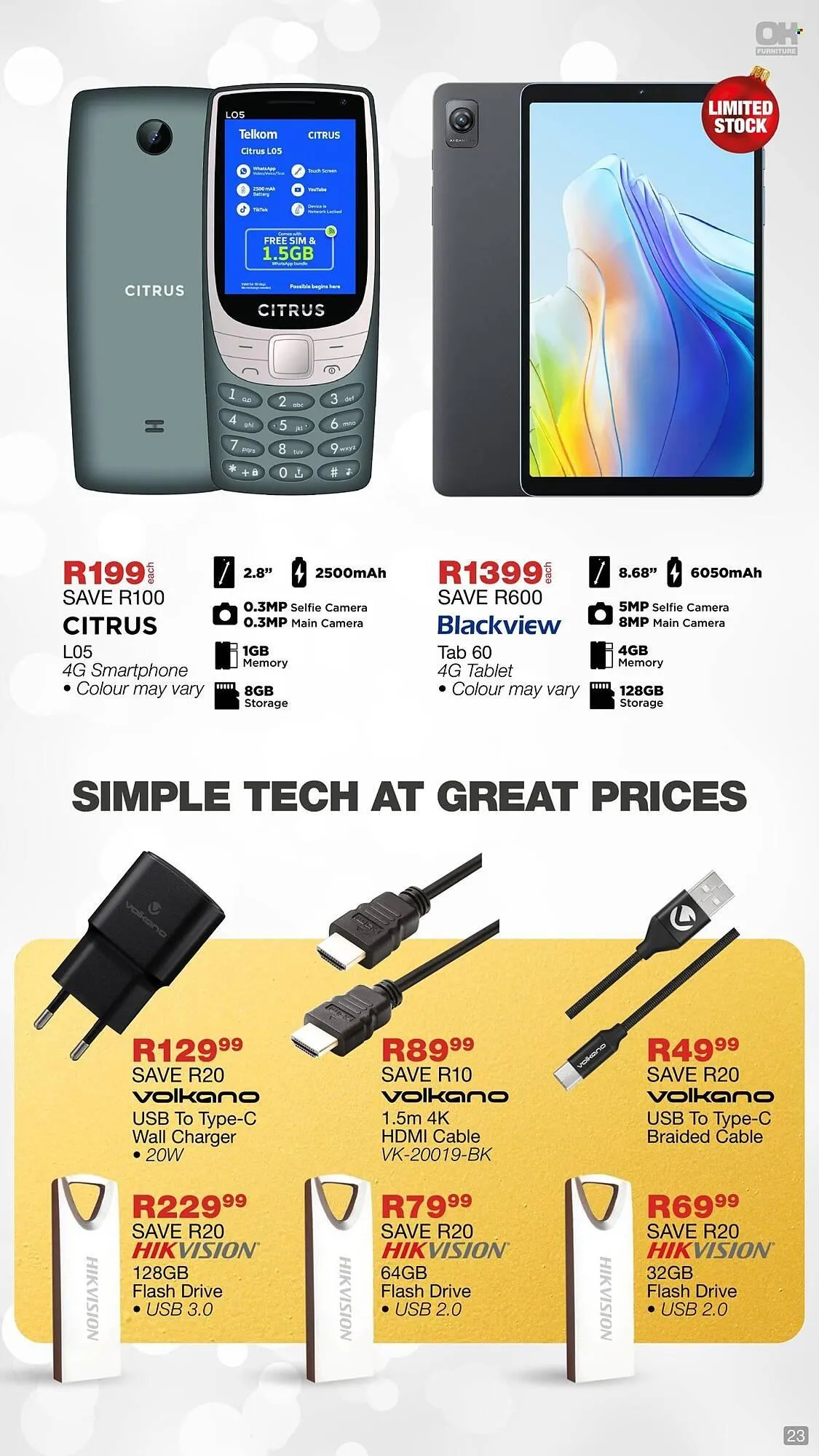 OK Furniture catalogue from 1 December to 26 December 2025 - Catalogue Page 23