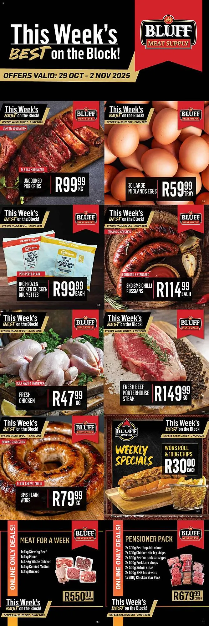 Bluff Meat Supply catalogue - 1