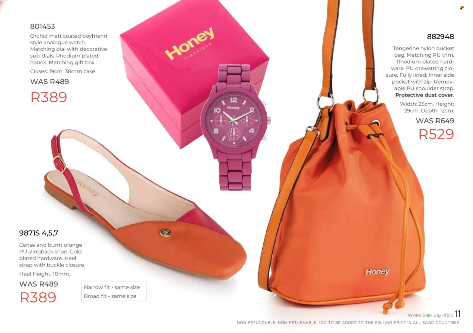 Honey Fashion Accessories catalogue from 20 July to 28 July 2025 - Catalogue Page 13