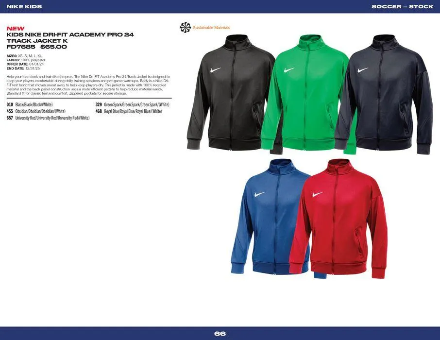 Nike Kids from 14 June to 31 December 2024 - Catalogue Page 66