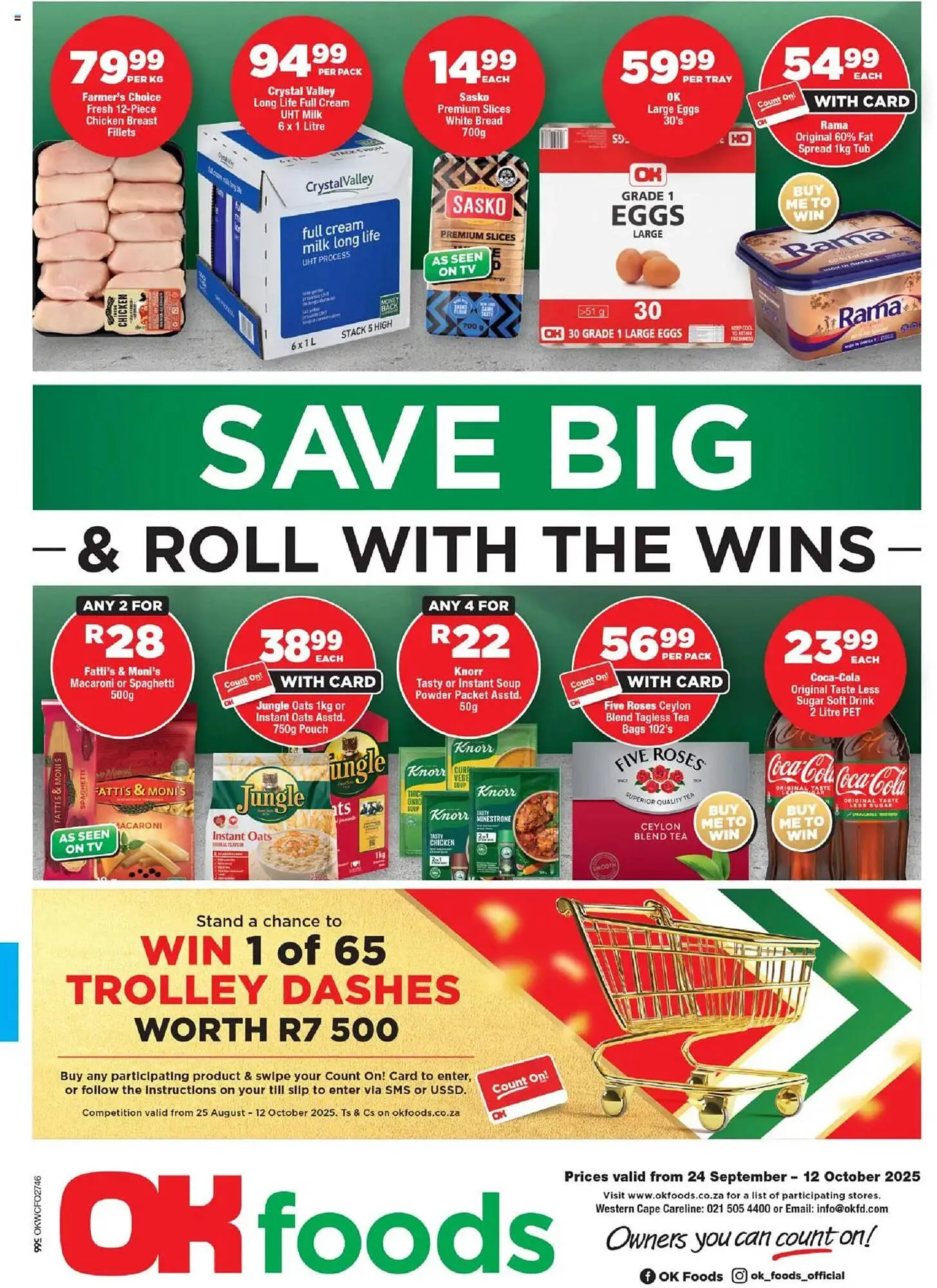 OK Foods catalogue from 24 September to 12 October 2026 - Catalogue Page 1