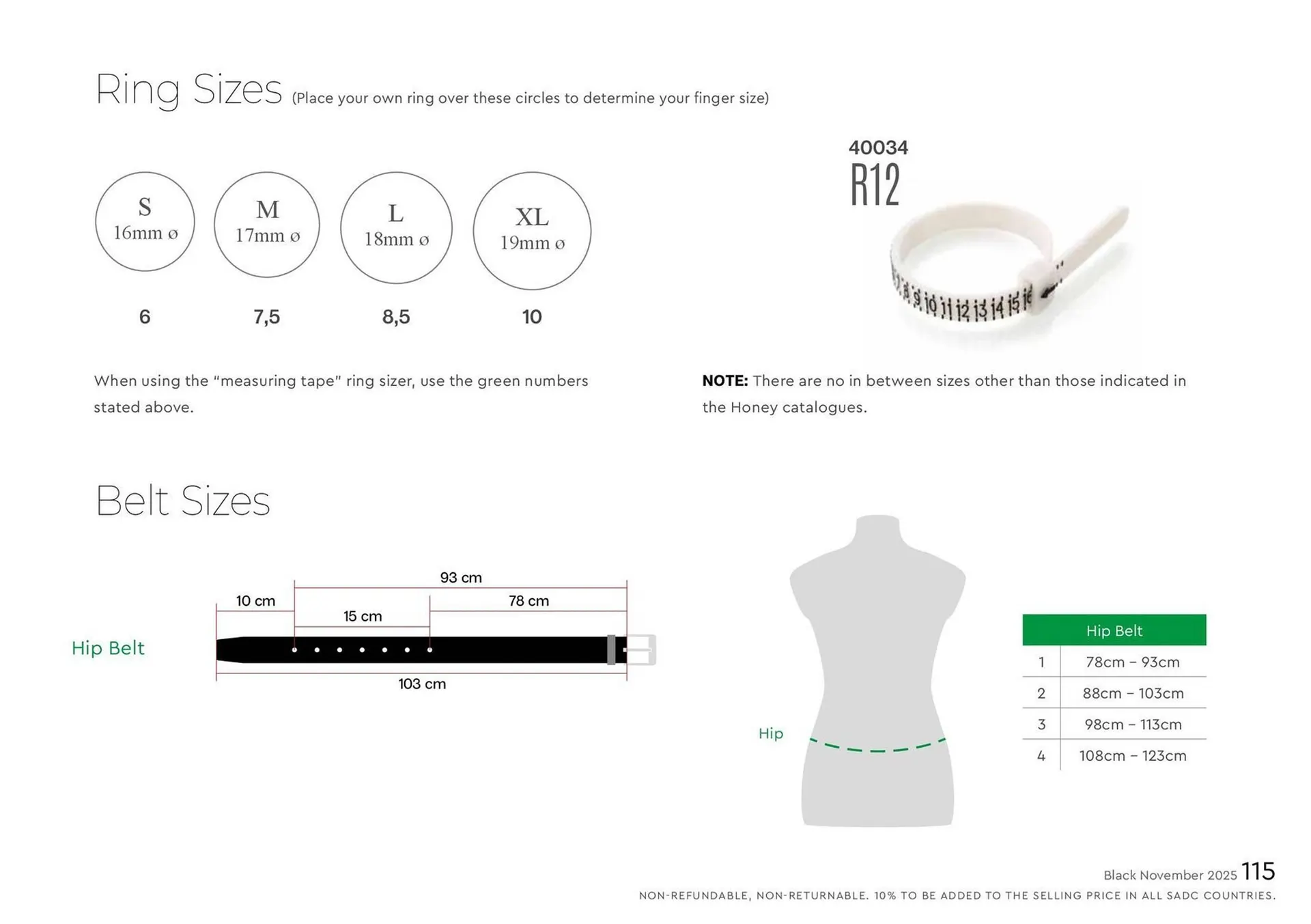 Honey Fashion Accessories catalogue from 4 November to 10 November 2025 - Catalogue Page 117