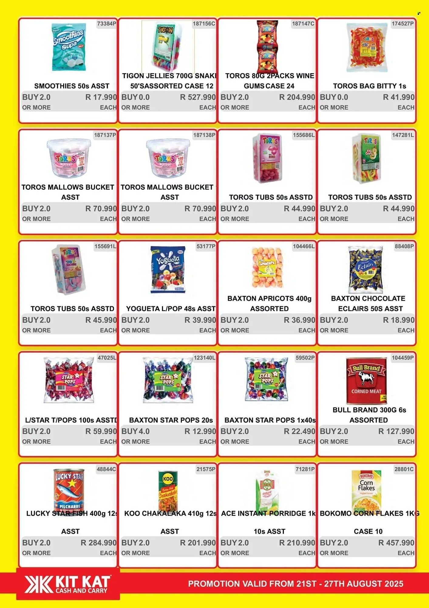 KitKat Cash and Carry catalogue from 21 August to 27 August 2025 - Catalogue Page 4