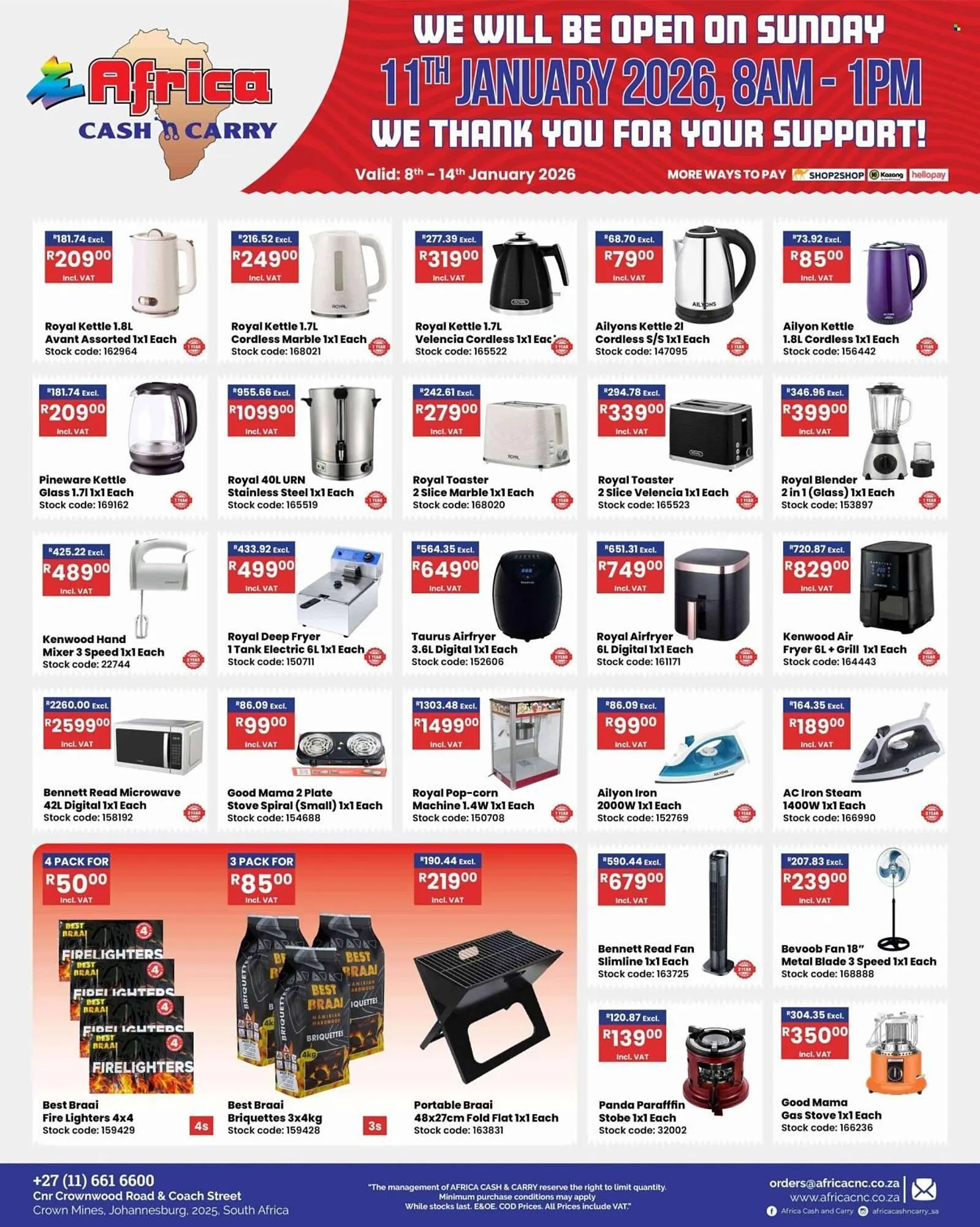 Africa Cash and Carry catalogue from 8 January to 11 January 2026 - Catalogue Page 24