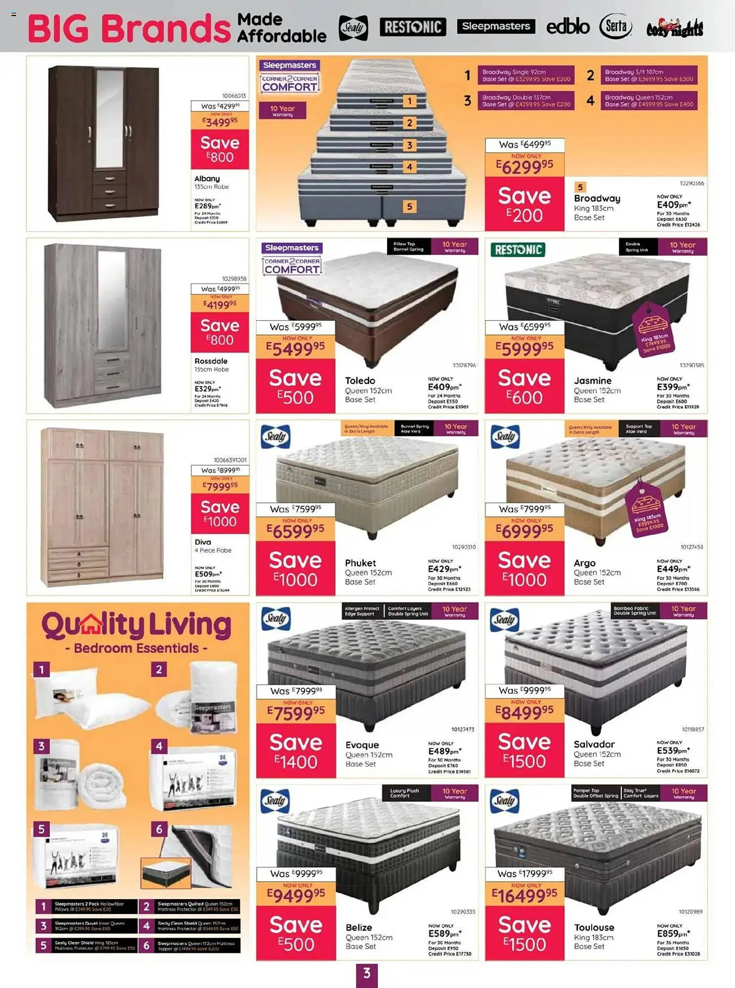 Bradlows catalogue from 14 April to 18 April 2025 - Catalogue Page 3