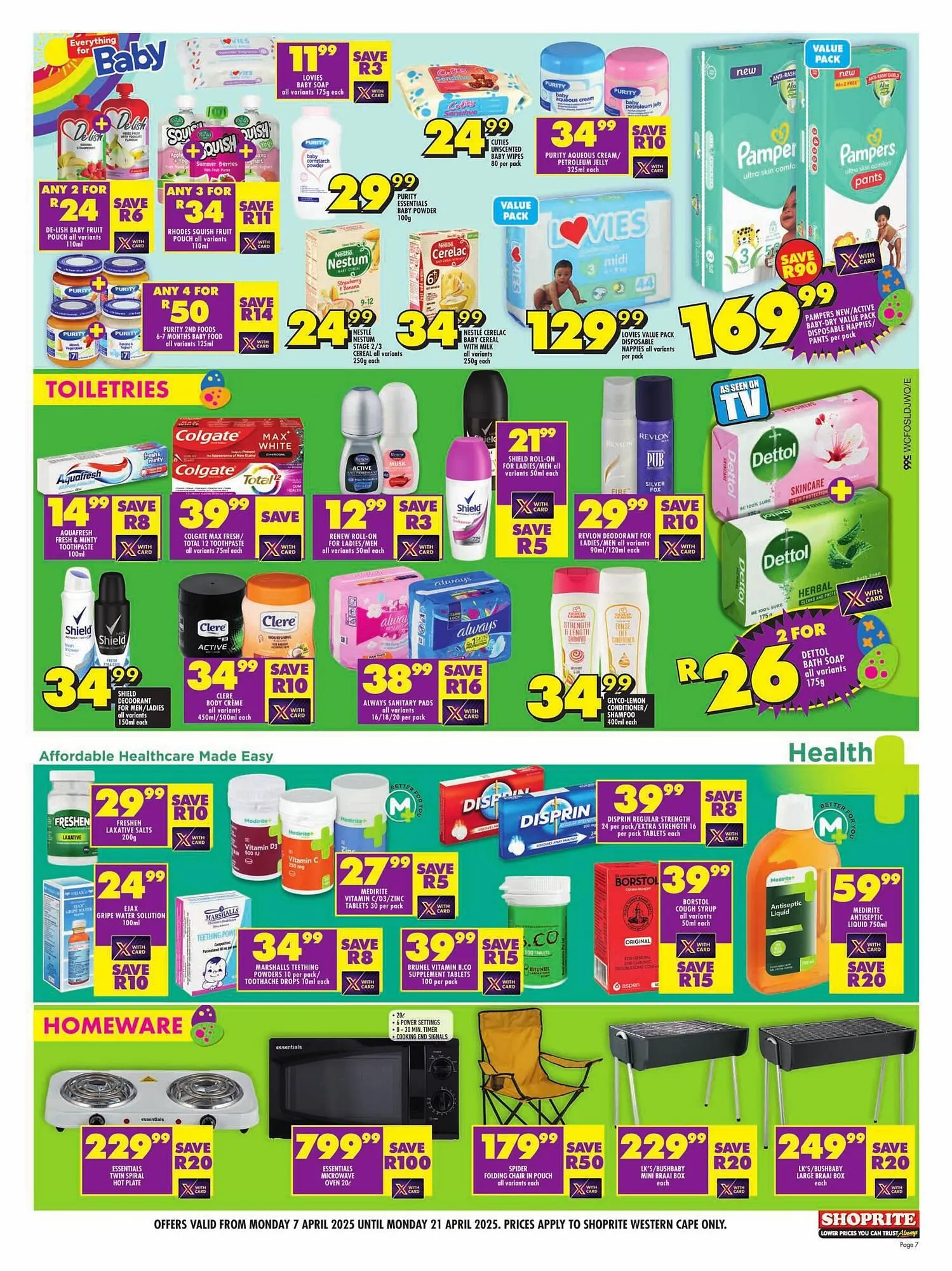 Shoprite catalogue from 7 April to 21 April 2025 - Catalogue Page 7