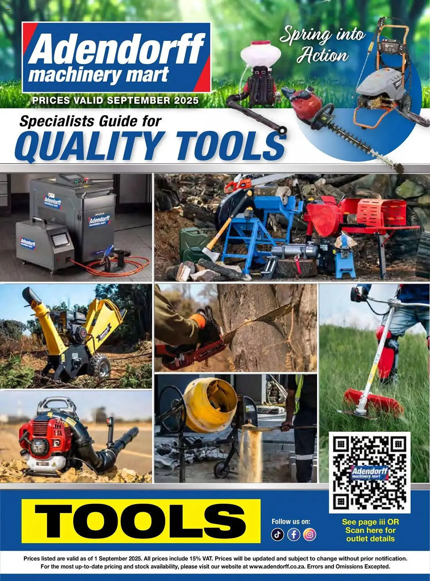 Adendorff Machinery Mart catalogue - 1