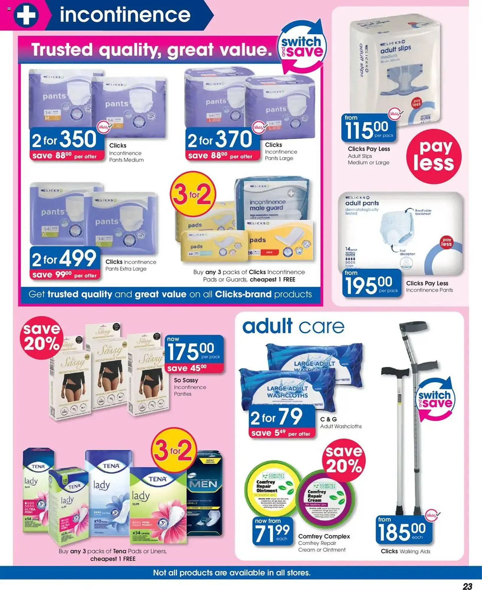Clicks catalogue from 20 February to 19 March 2025 - Catalogue Page 23