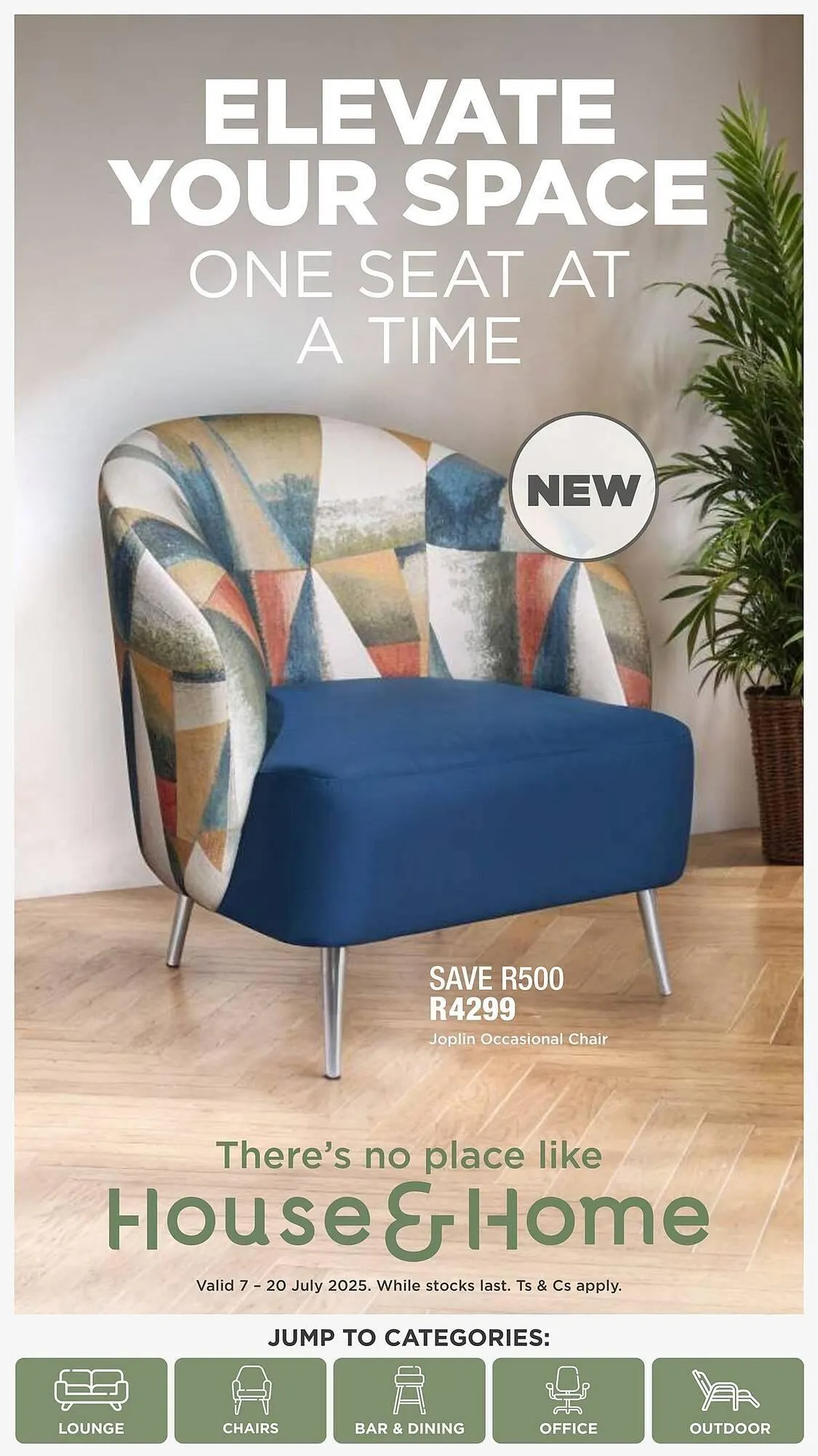 House & Home catalogue from 7 July to 20 July 2025 - Catalogue Page 1